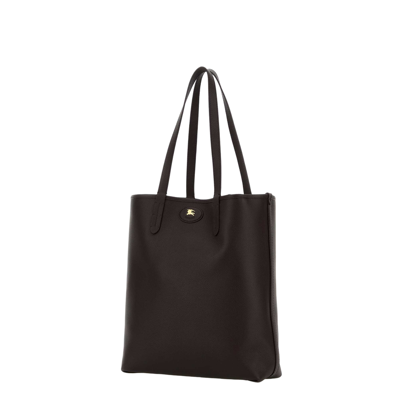Bloomsbury Shopping Bag Leather Dark Brown - Image 2