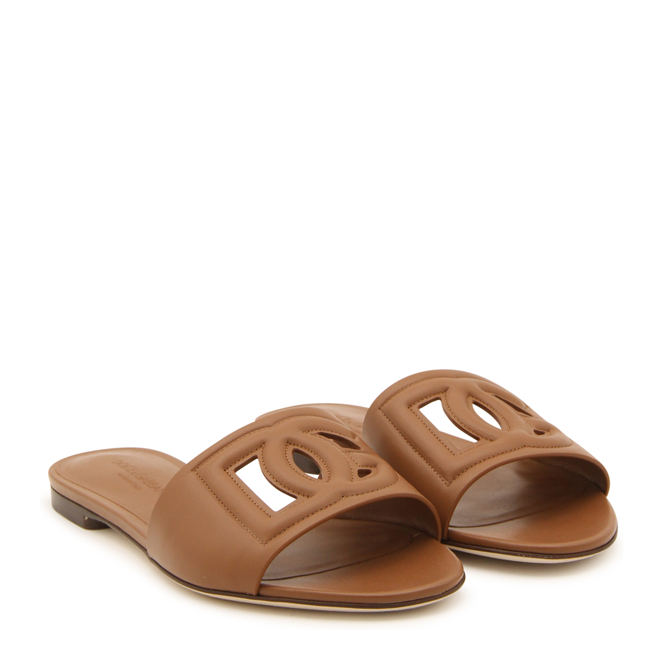Calfskin Sliders with Logo - Image 3