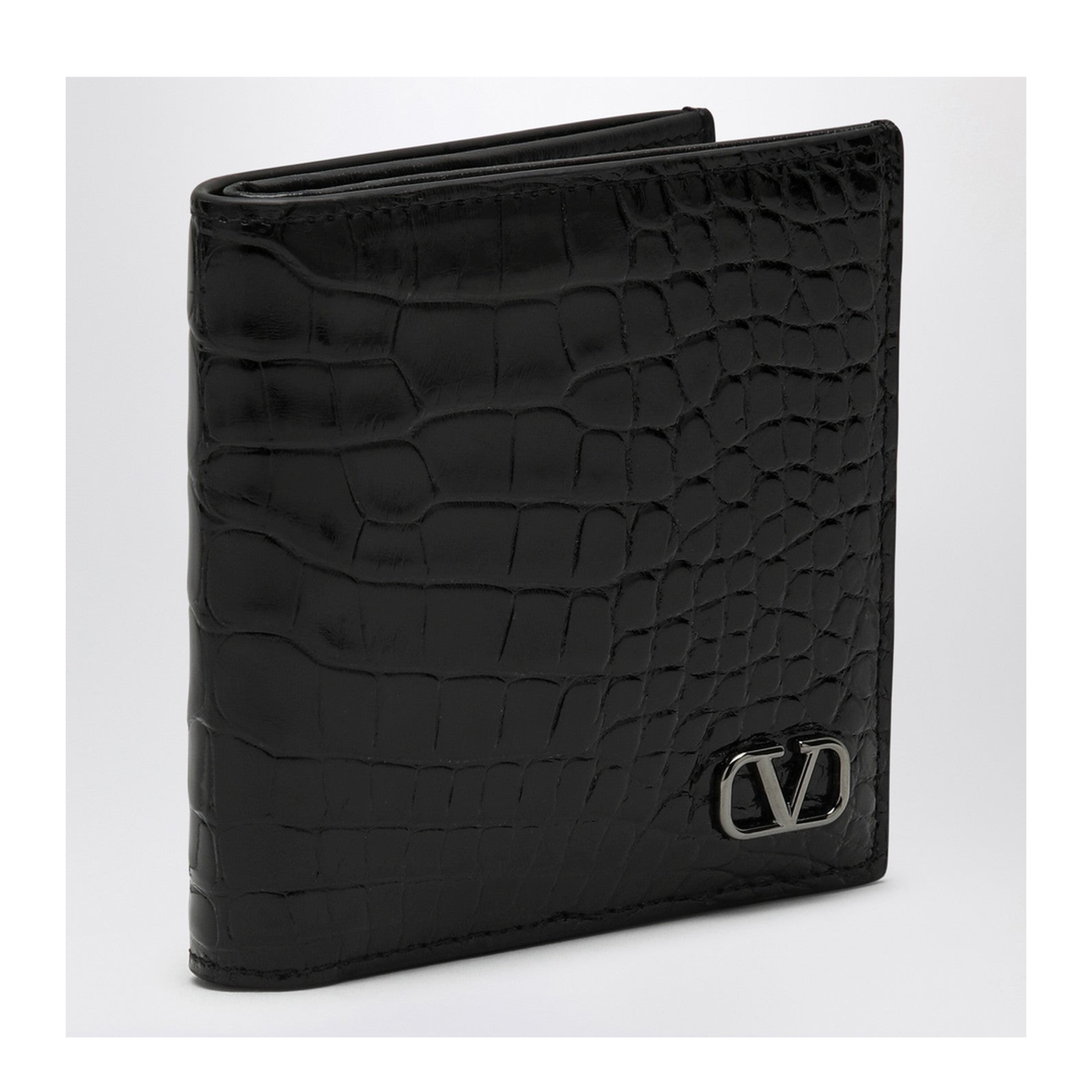 Garavani Signature Vlogo Wallet Black - Image 1