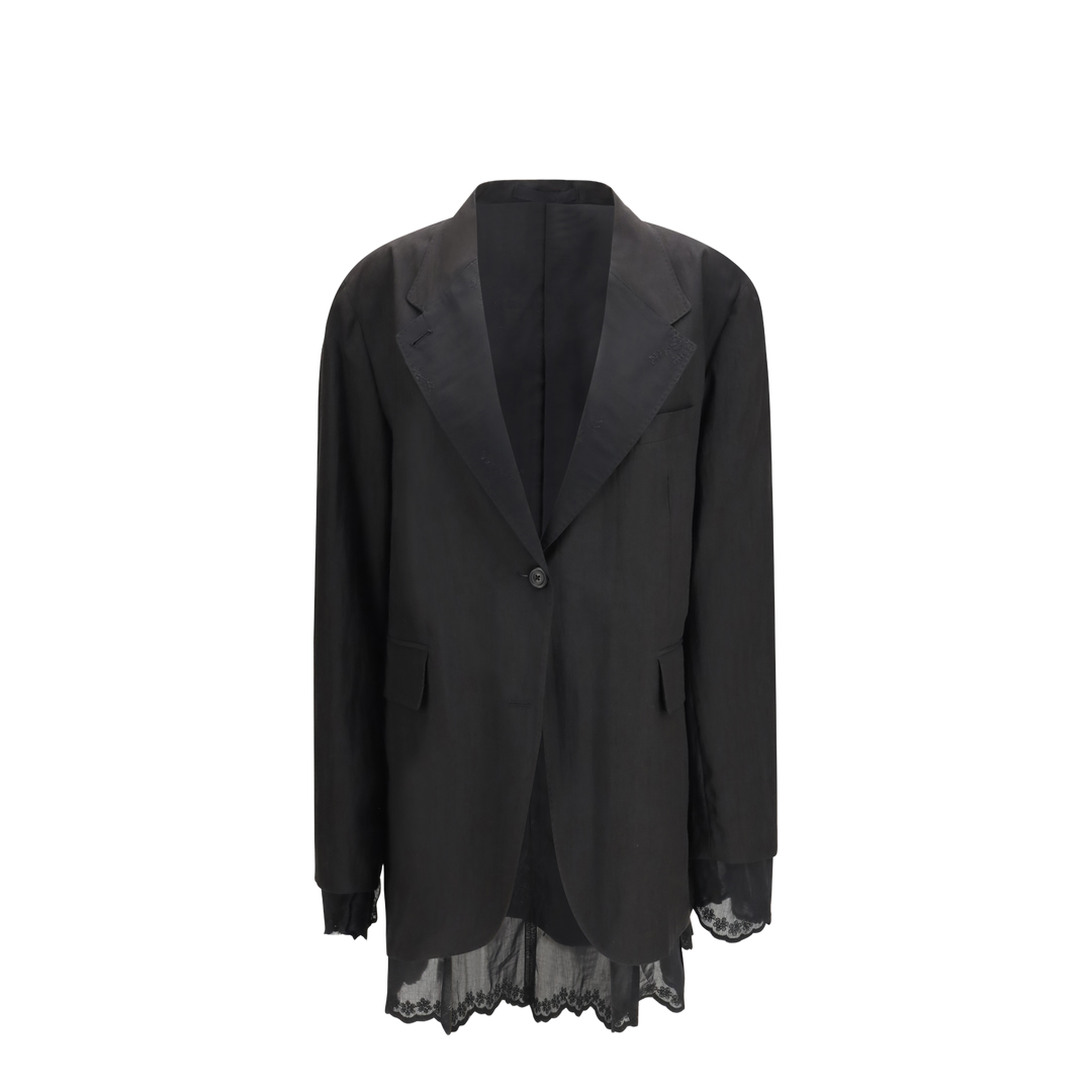 Reversible Drip Single Breasted Blazer - Image 1