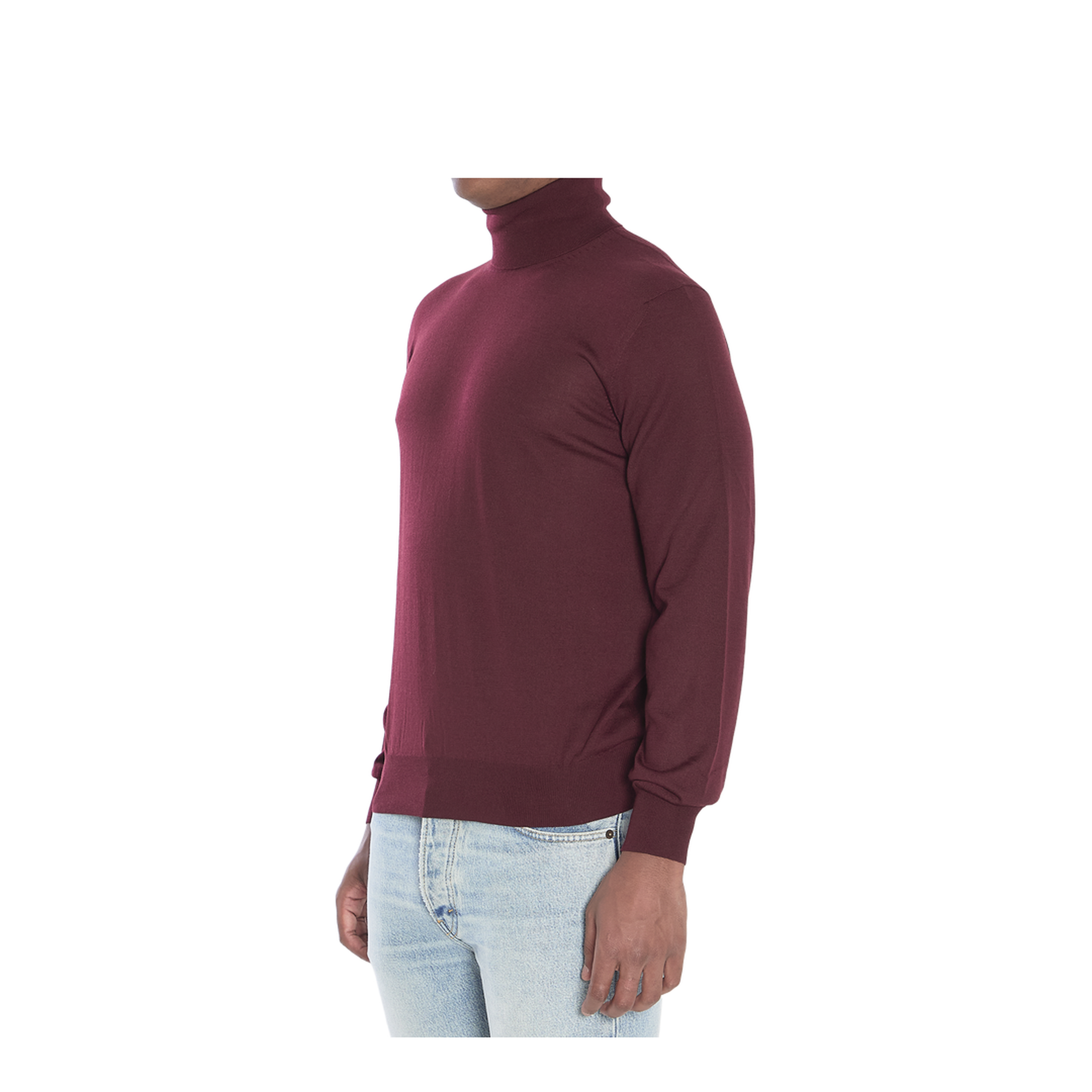 Wool turtleneck sweater - Image 2