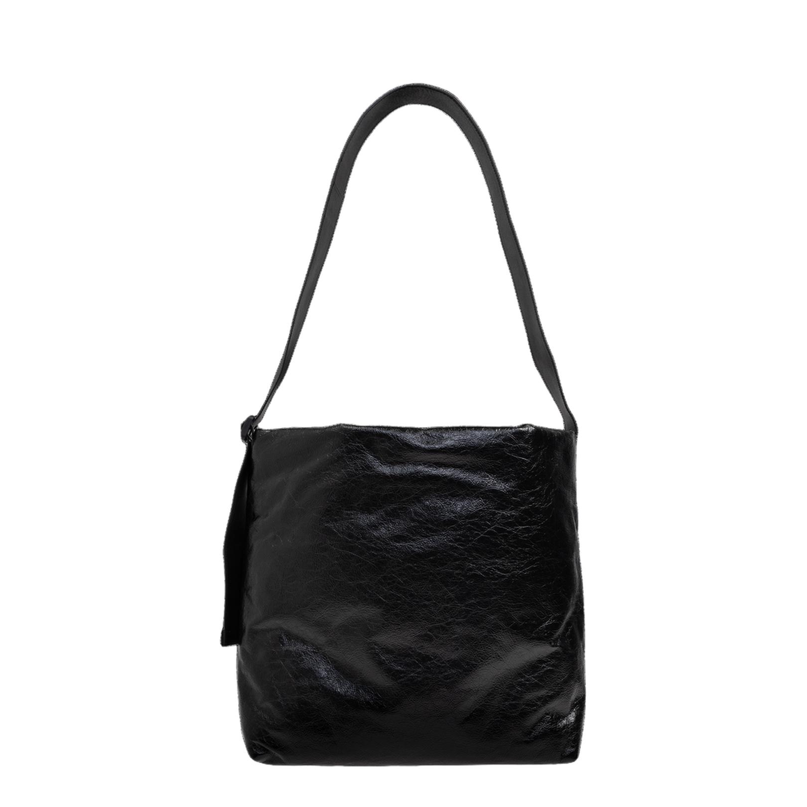 Monaco Medium Calfskin Hobo Bag - Black - Image 2