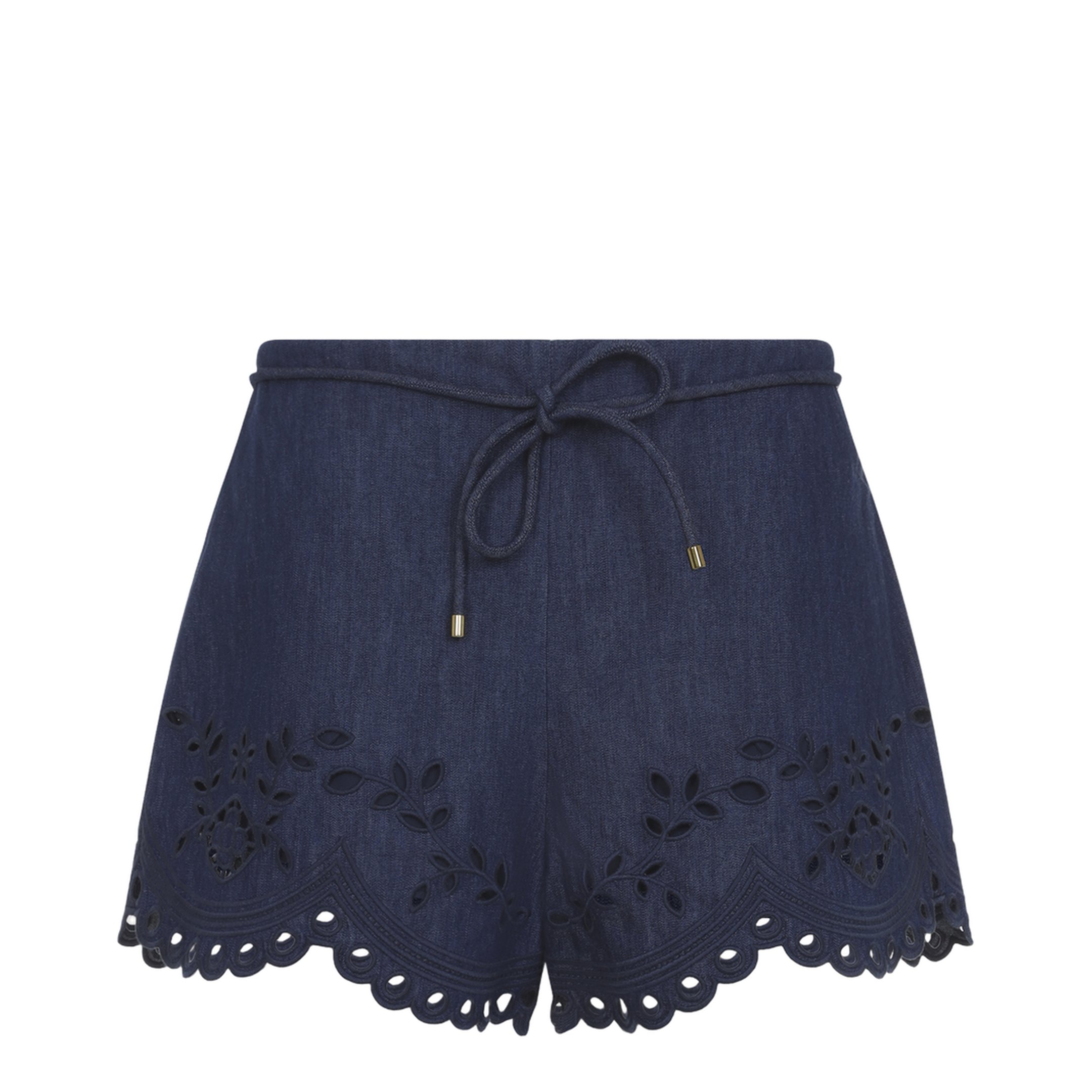 Mahon Broderie Denim Short - Image 1