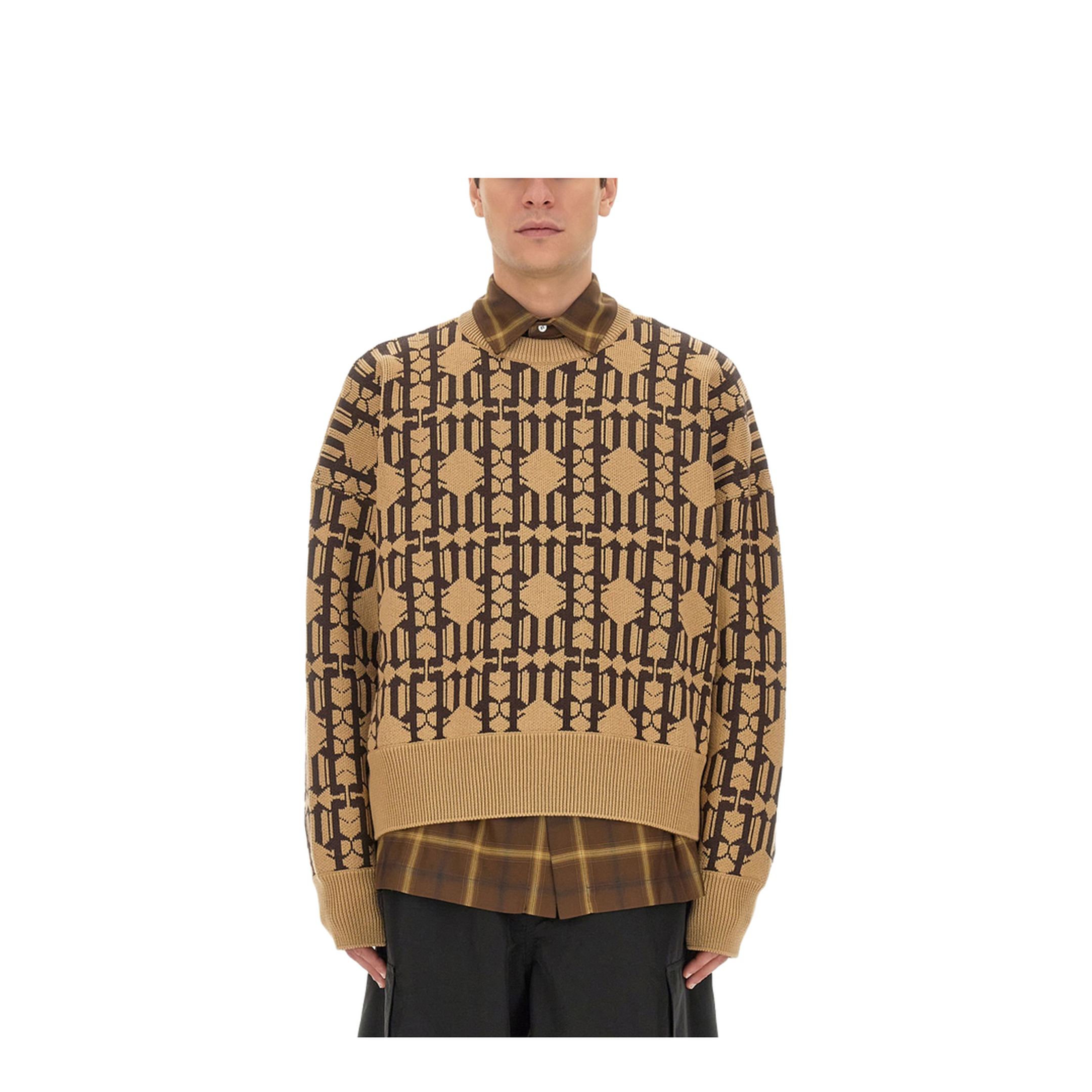 Jacquard Sweater - Image 1