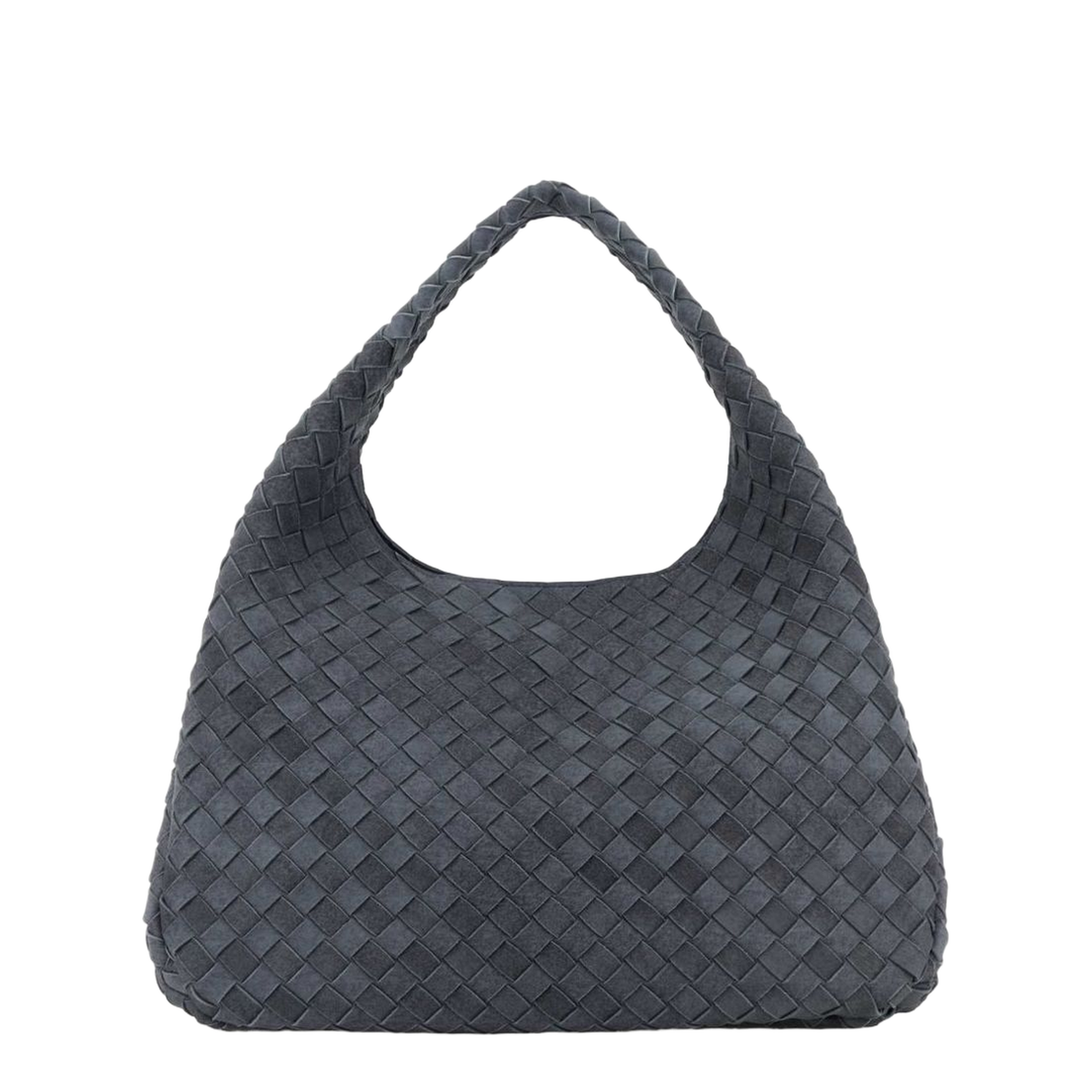 Campana Large Lambskin Shoulder Bag - Cloudy indigo - Image 3
