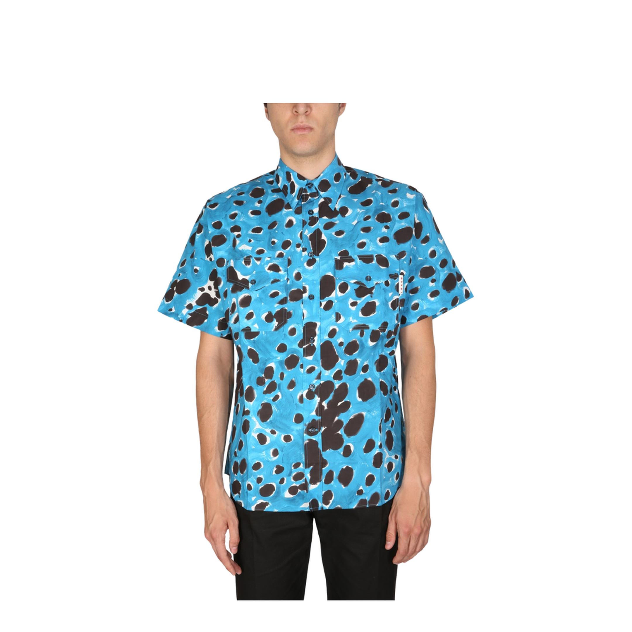 Pop Dots Print Shirt - Image 1