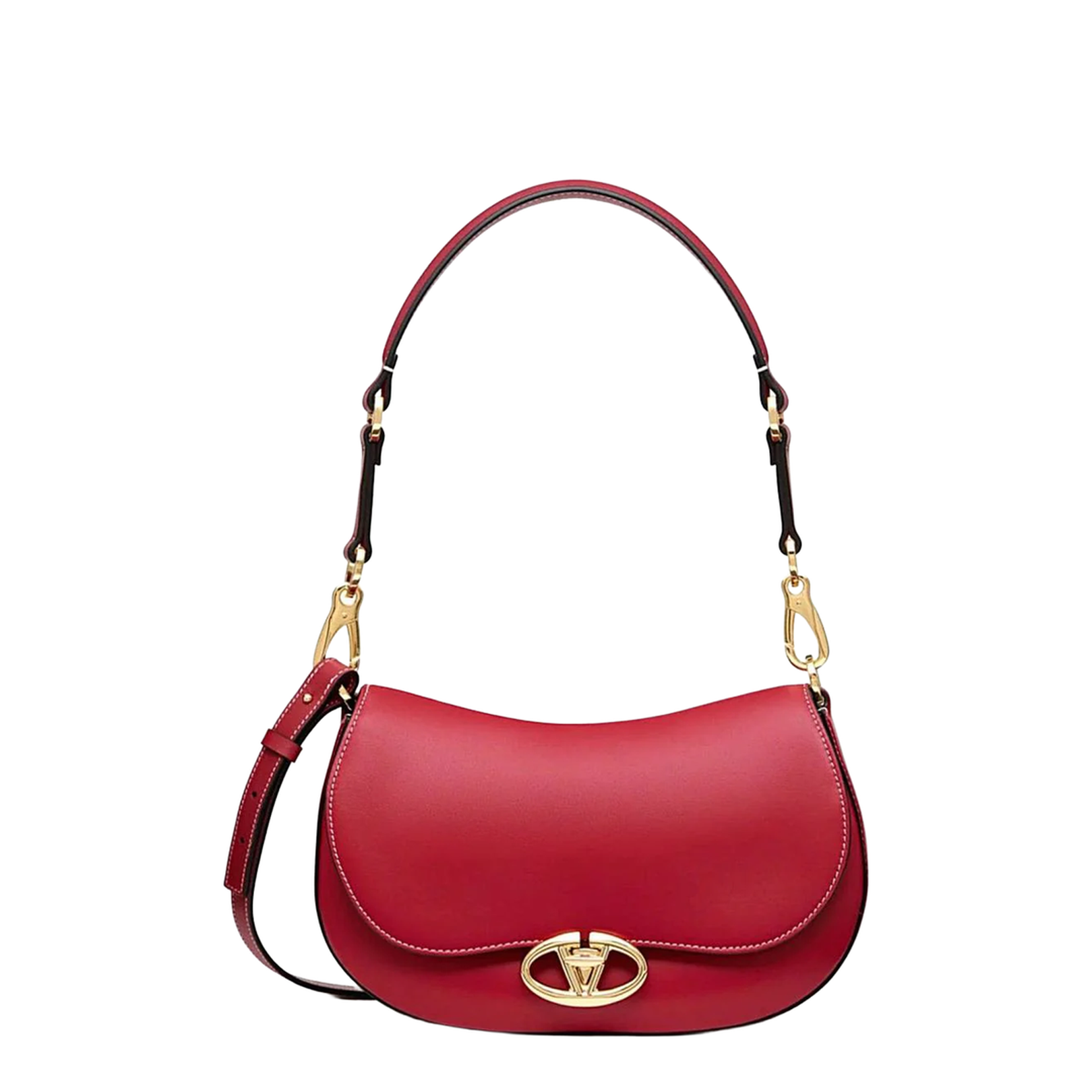 Ohval Shoulder Bag Red - Image 1