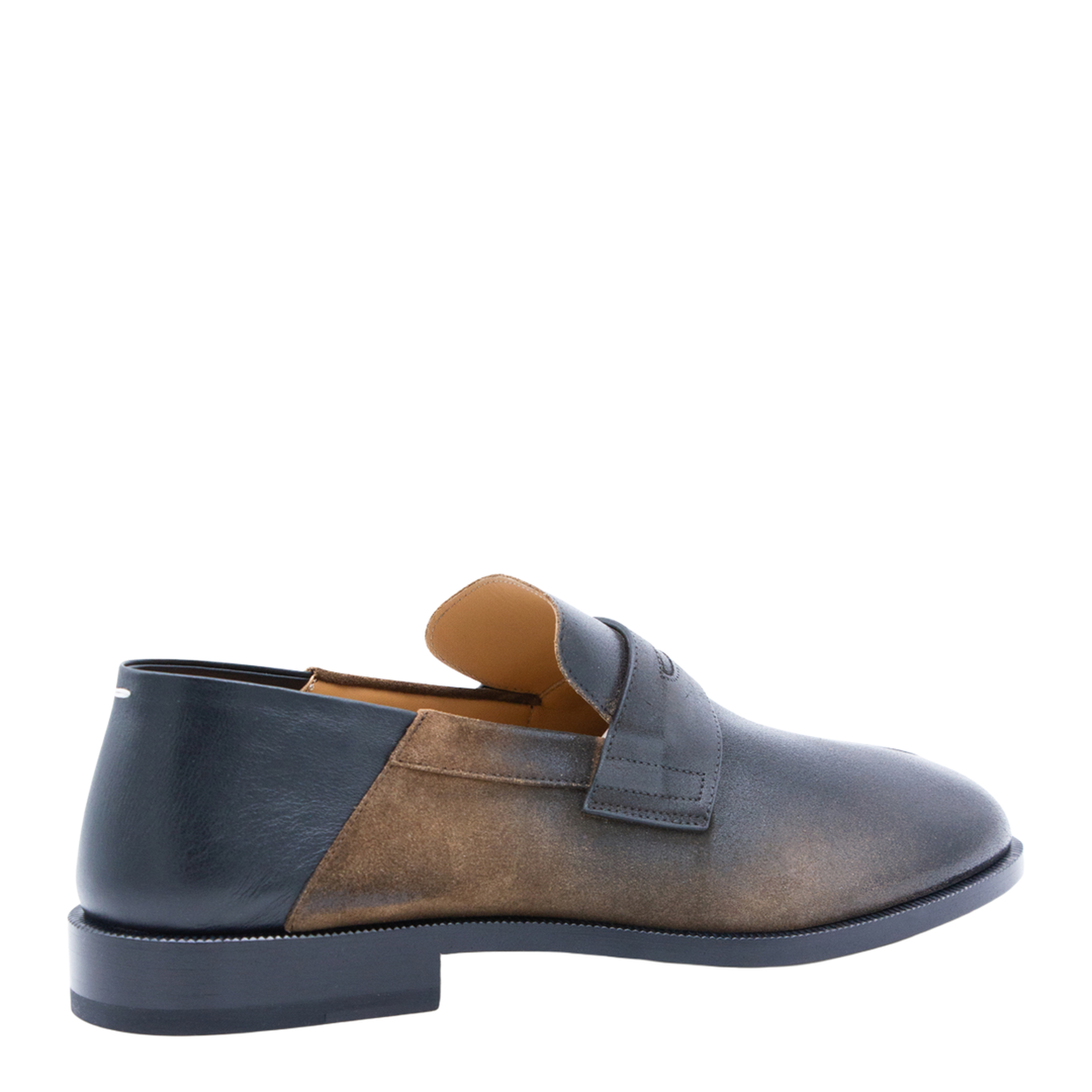 Tabi City loafers in suede with laminated treatment - Image 5