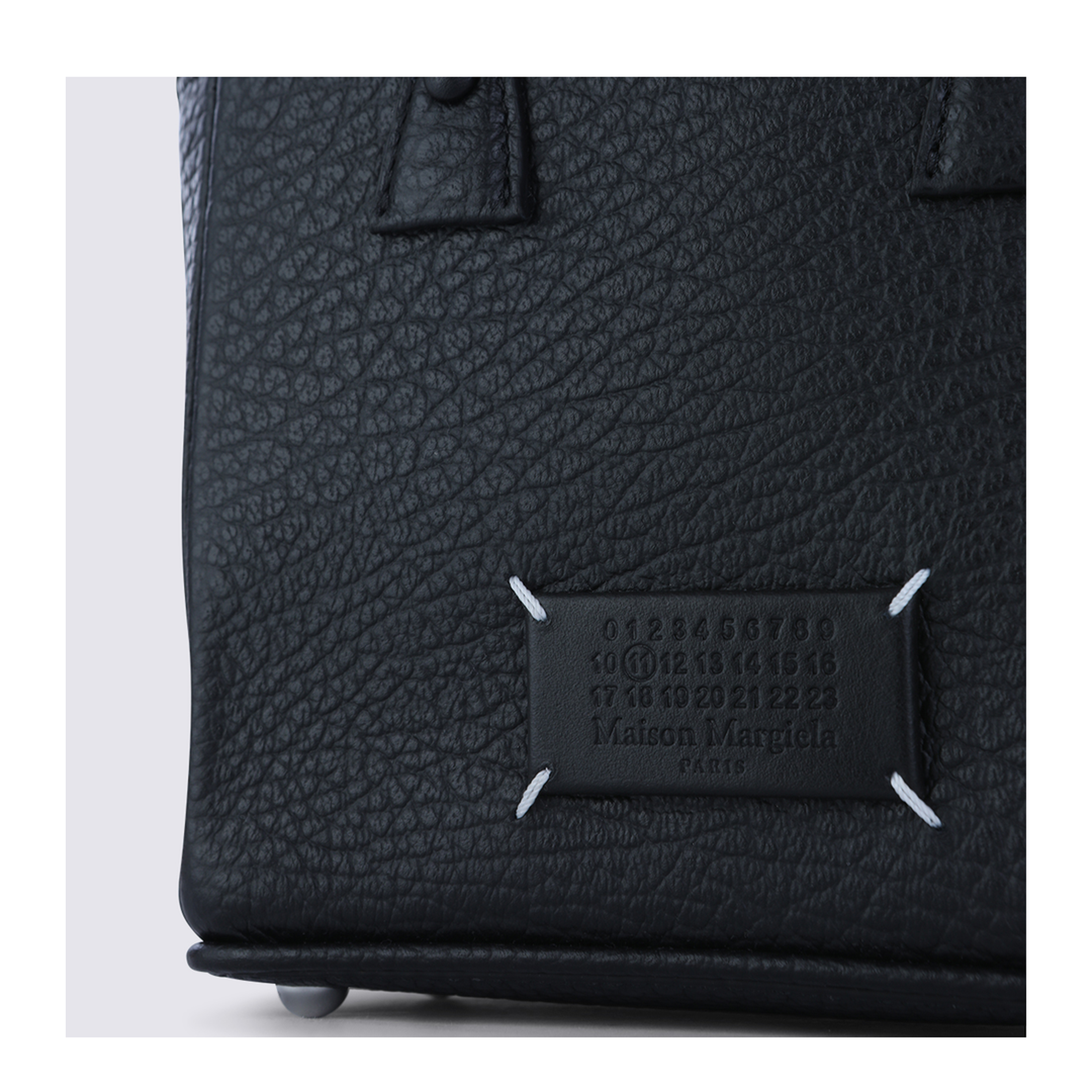 5AC Mini Calf Leather Tote - Black - Image 7
