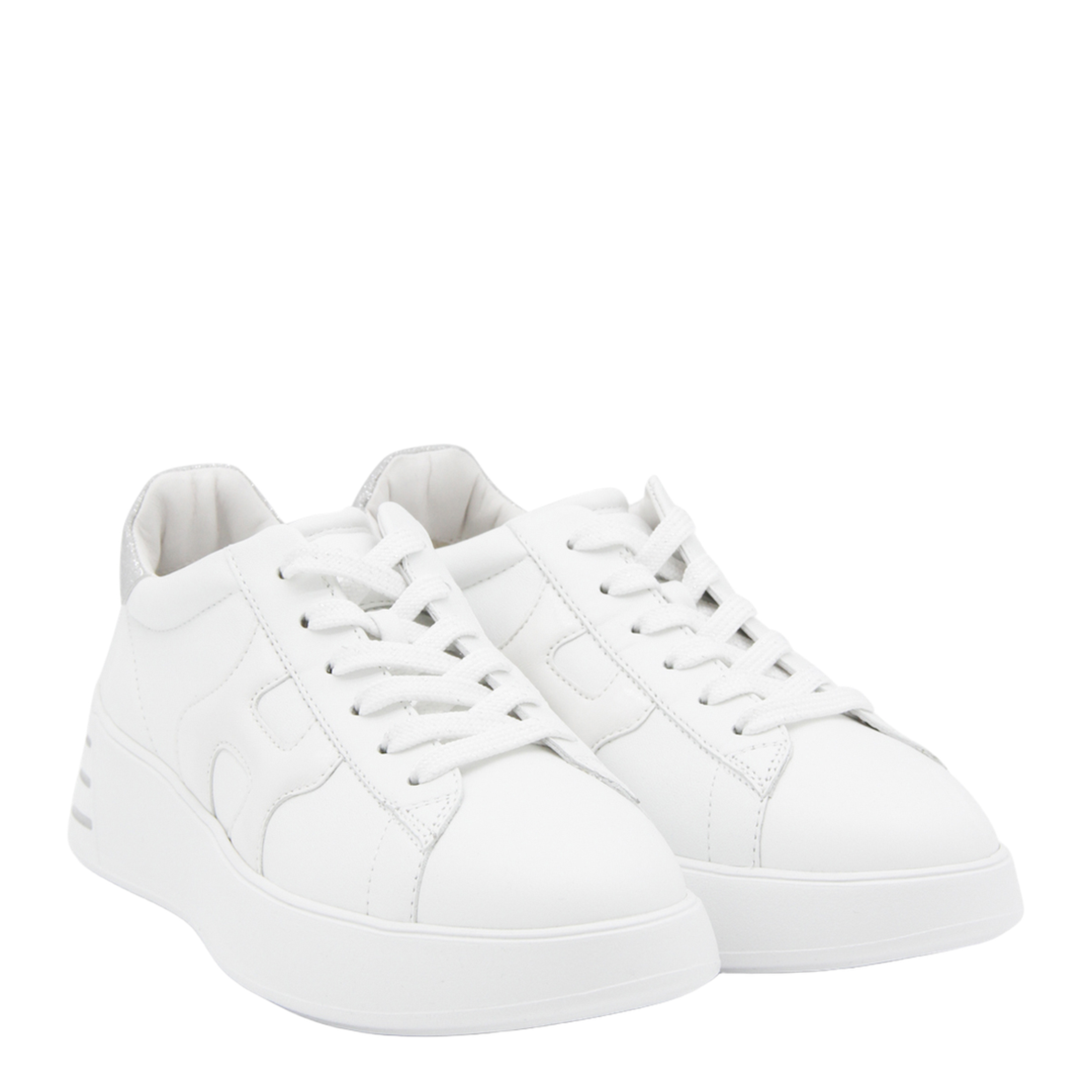 Sneakers Rebel White Silver - Image 2
