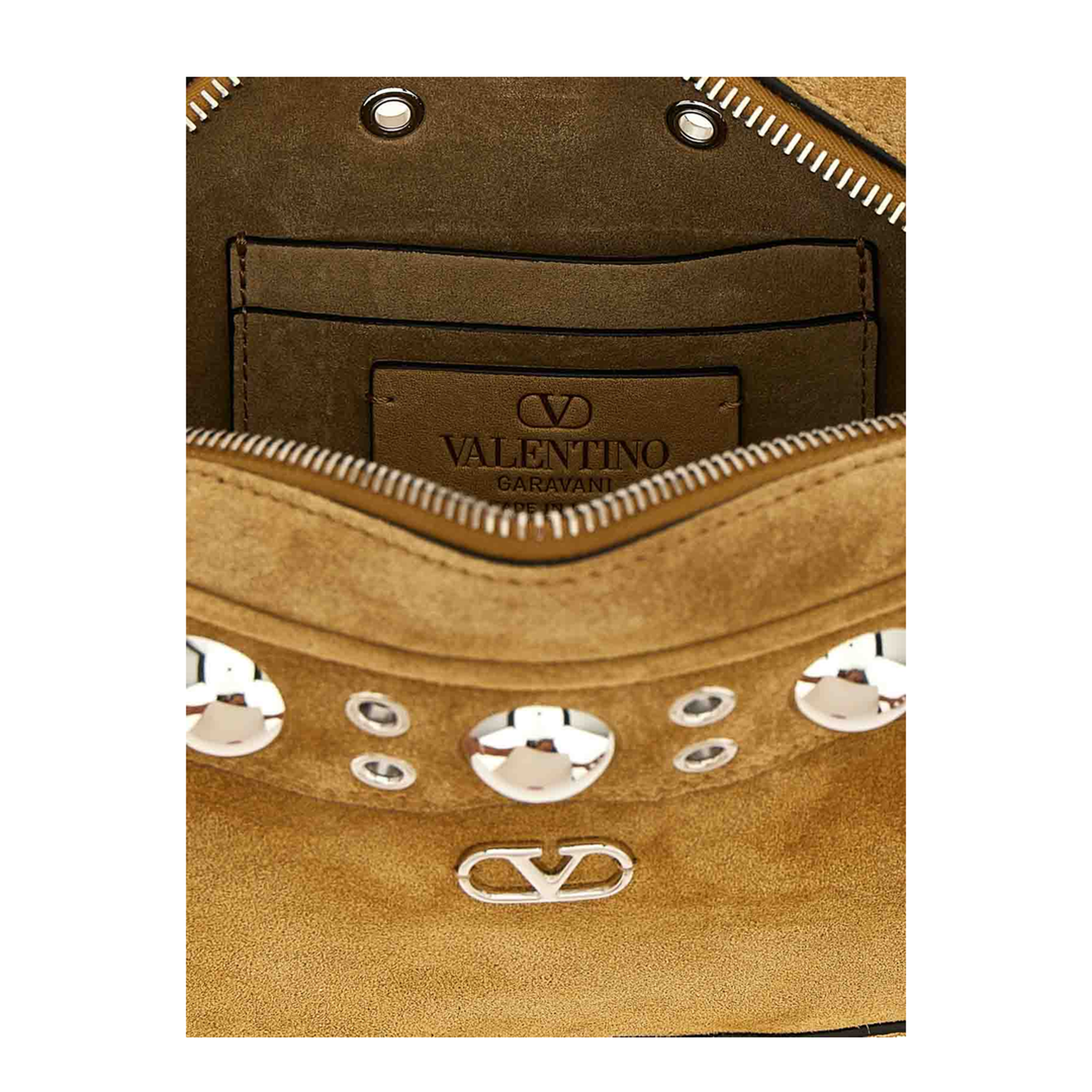 Nellcôte Suede Shoulder Bag - Beige - Image 4