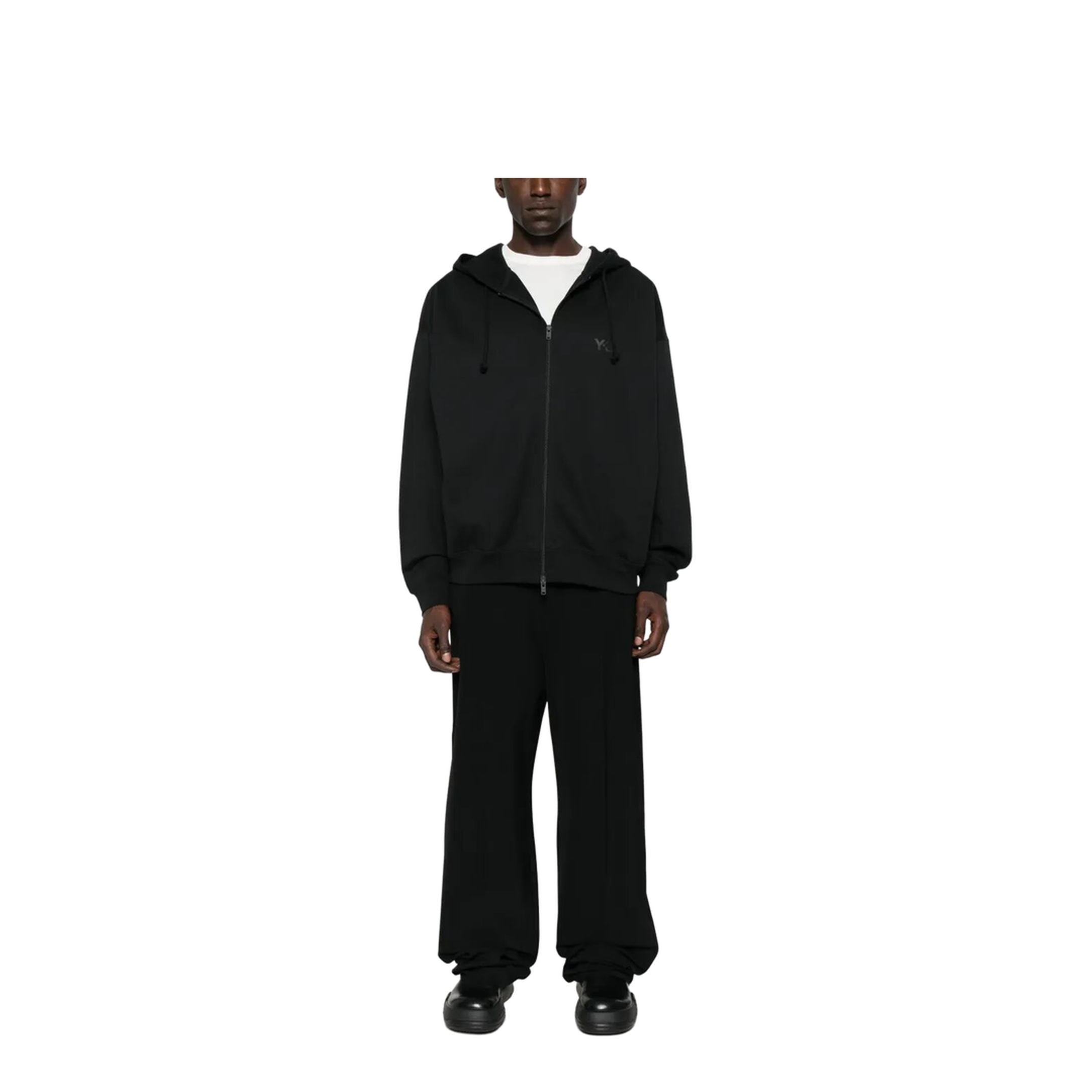 Brushed Terry Zip-Up Hoodie - Image 2