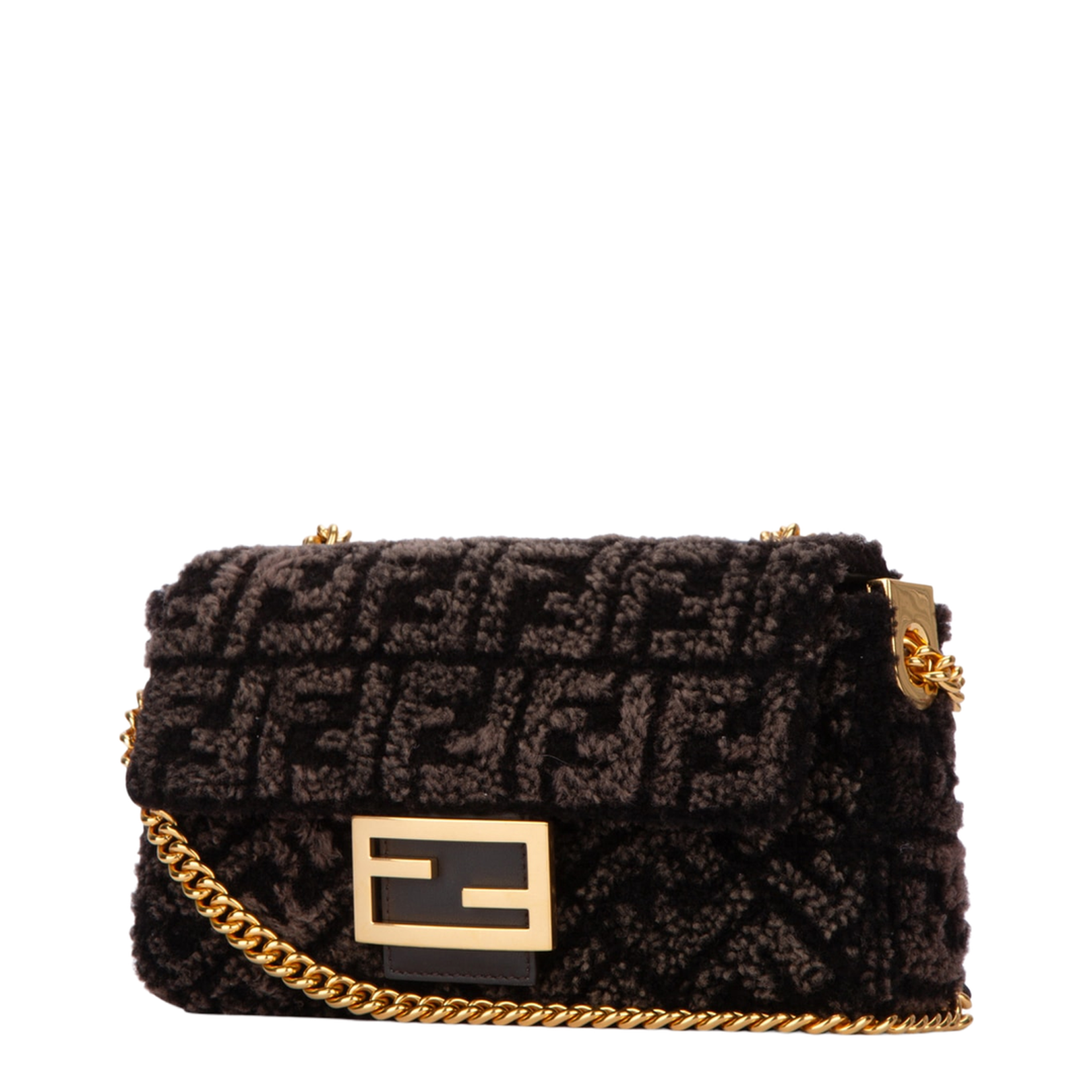 Baguette Chain Midi
Dark Brown Soft Sheepskin Bag - Image 2