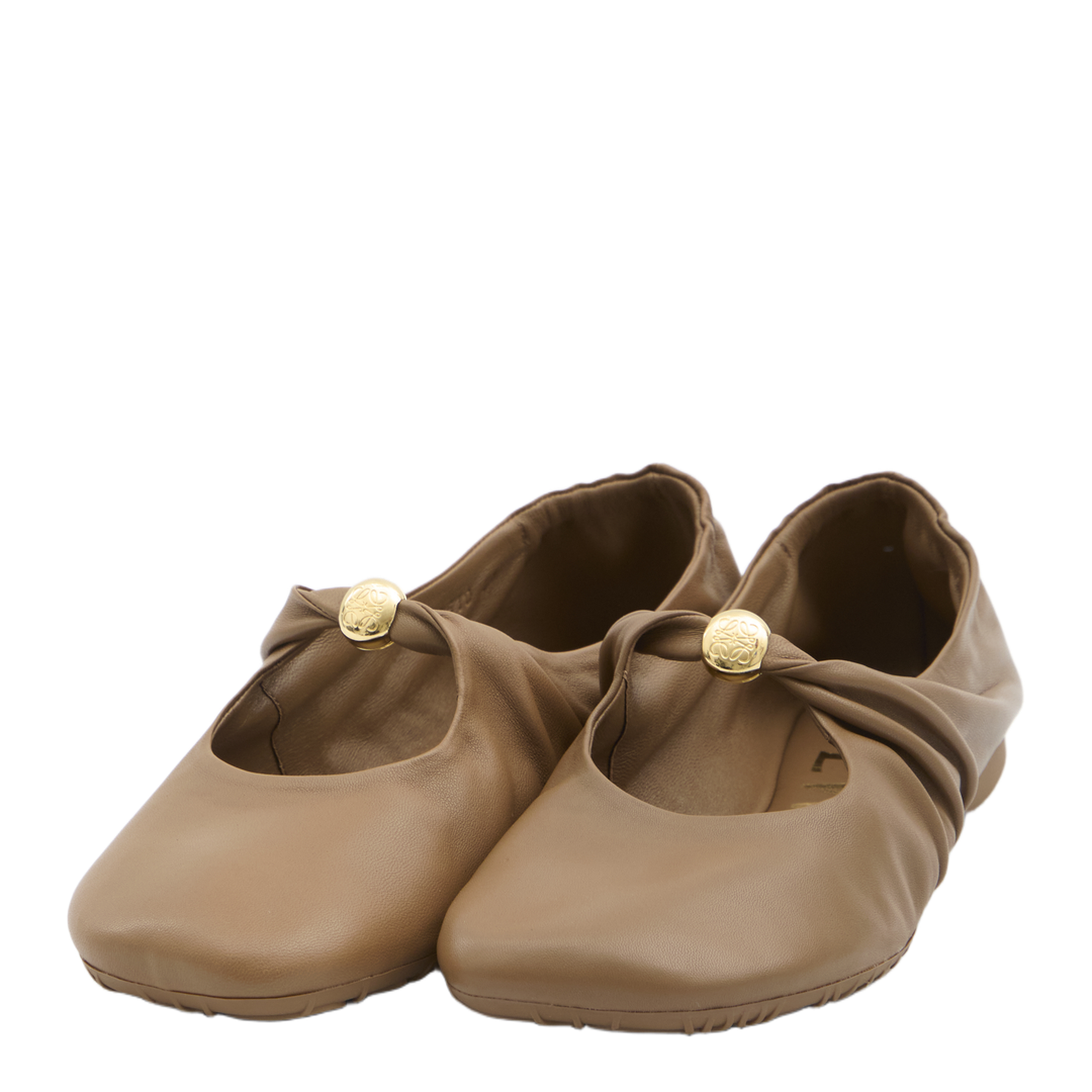 Pebble Soft Leather Ballets - Image 2