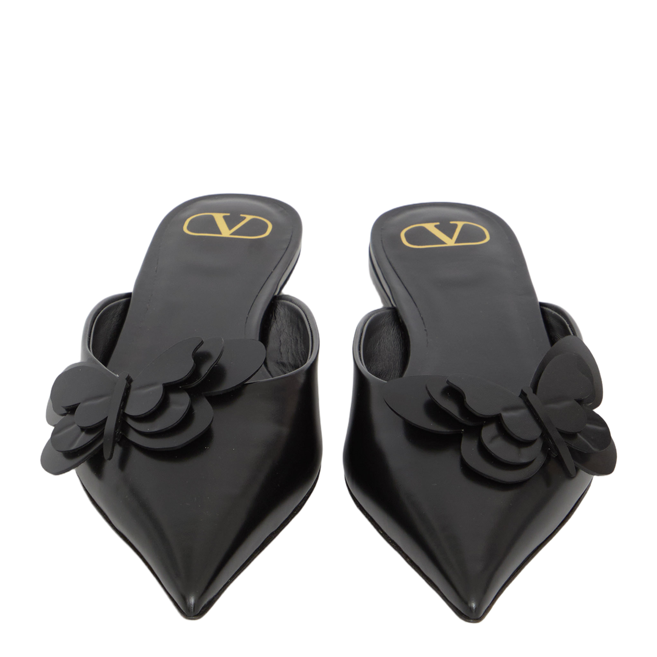 Flat Mules in Leather - Image 5