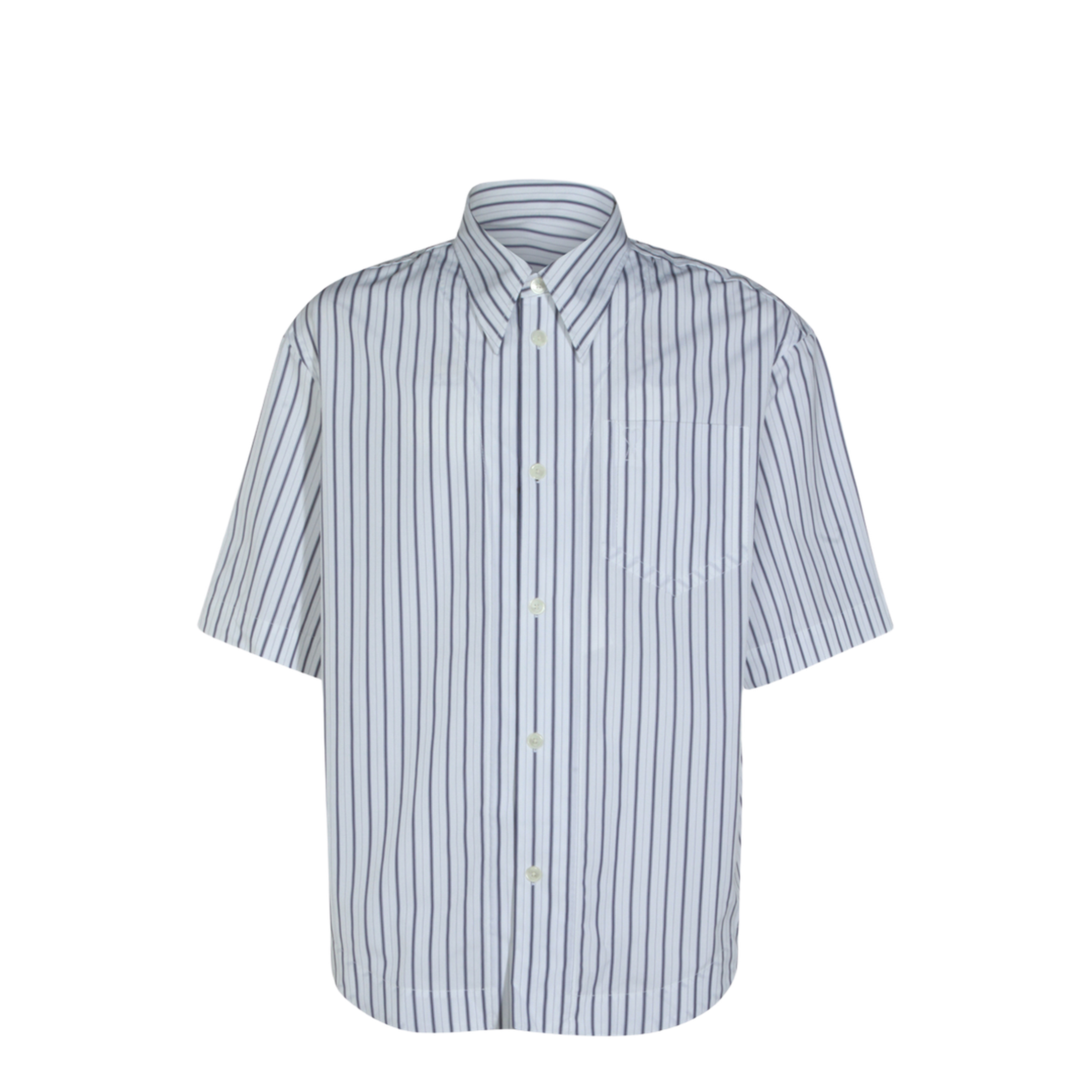 White Striped De Coeur Shirt - Image 2