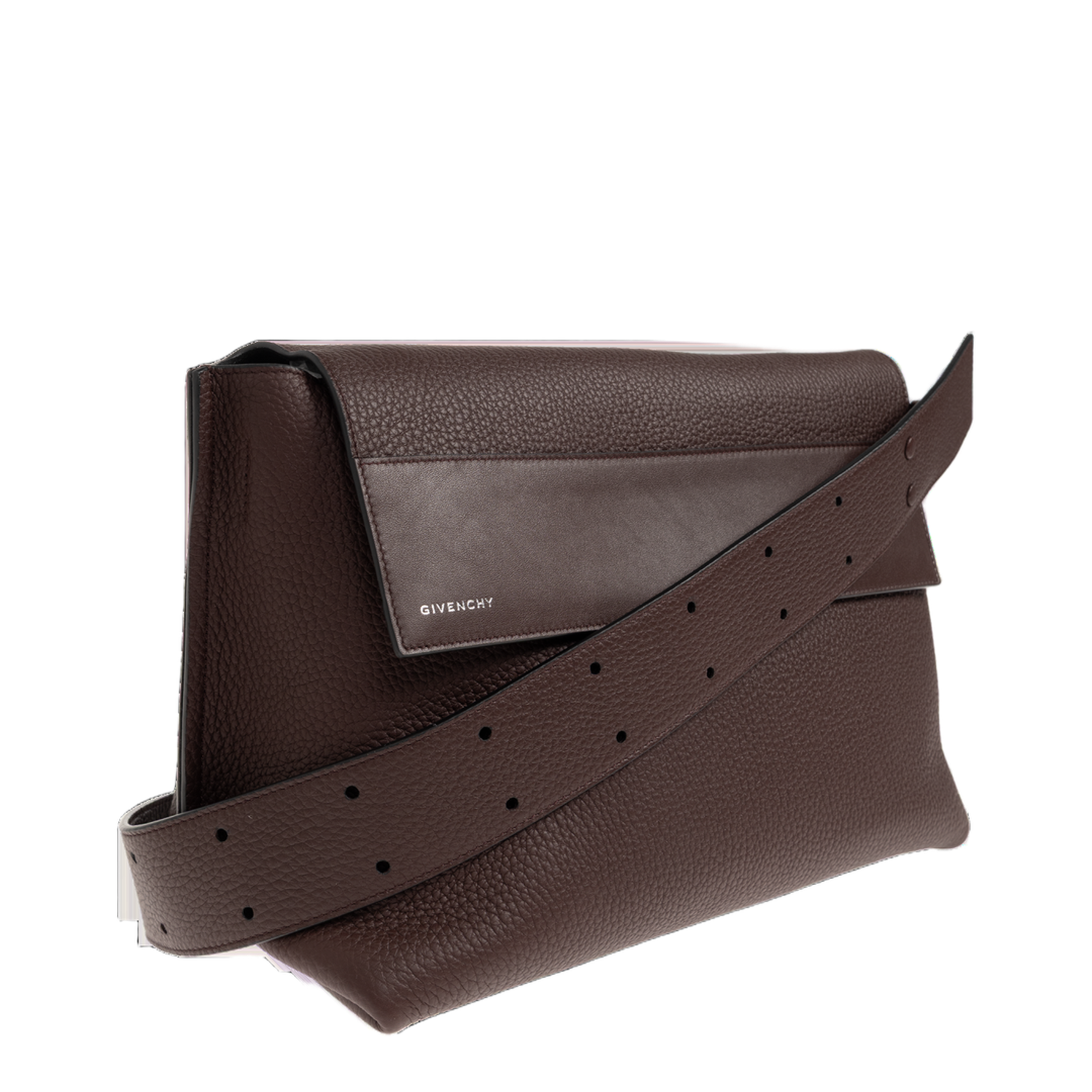 Medium Calfskin Crossbody - Ebony Brown - Image 4