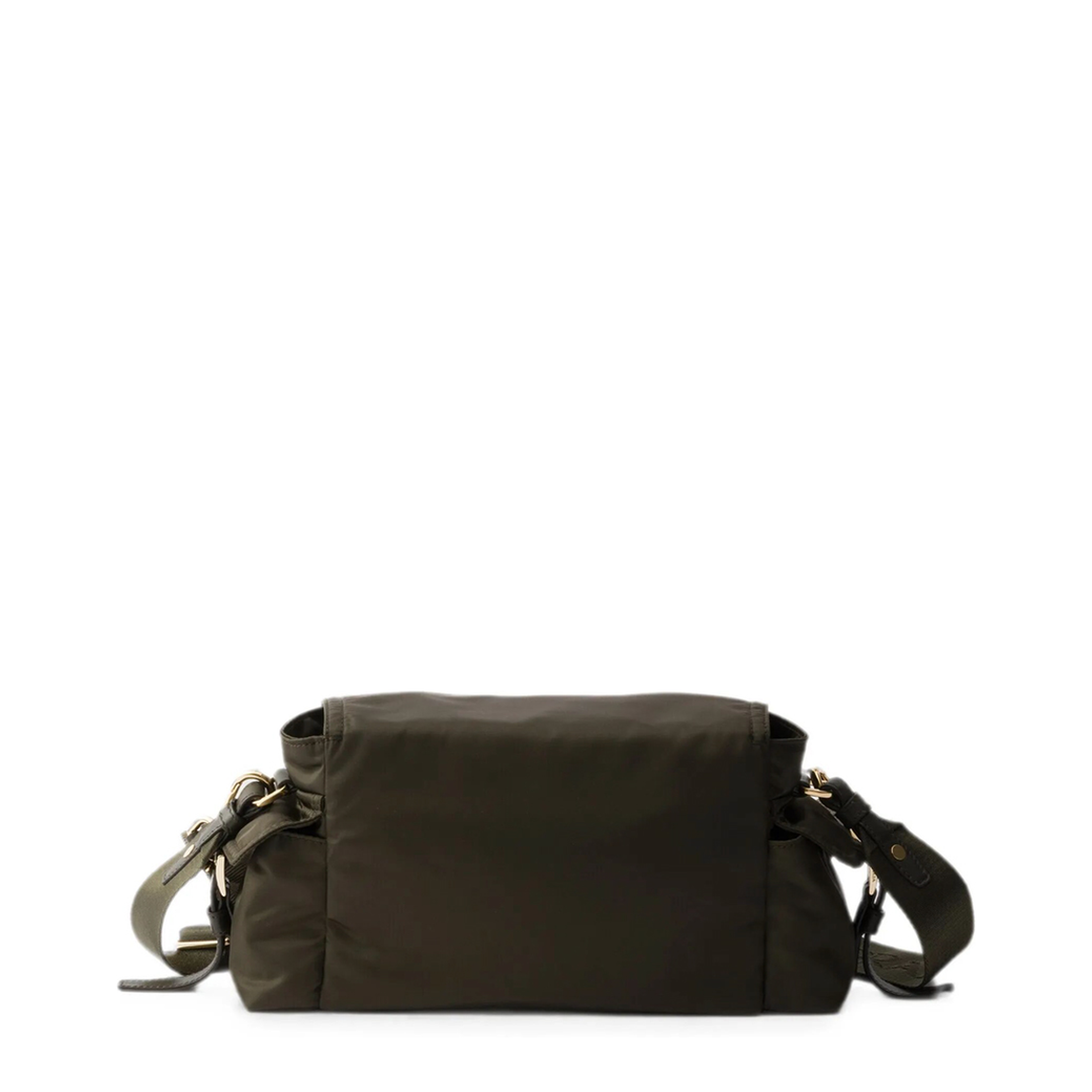 Explore Medium Re-Nylon Shoulder Bag - Black - Image 8