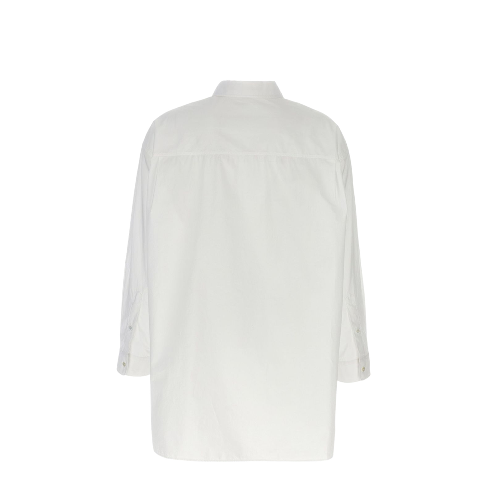 Victoria Shirt White in Cotton - Image 2