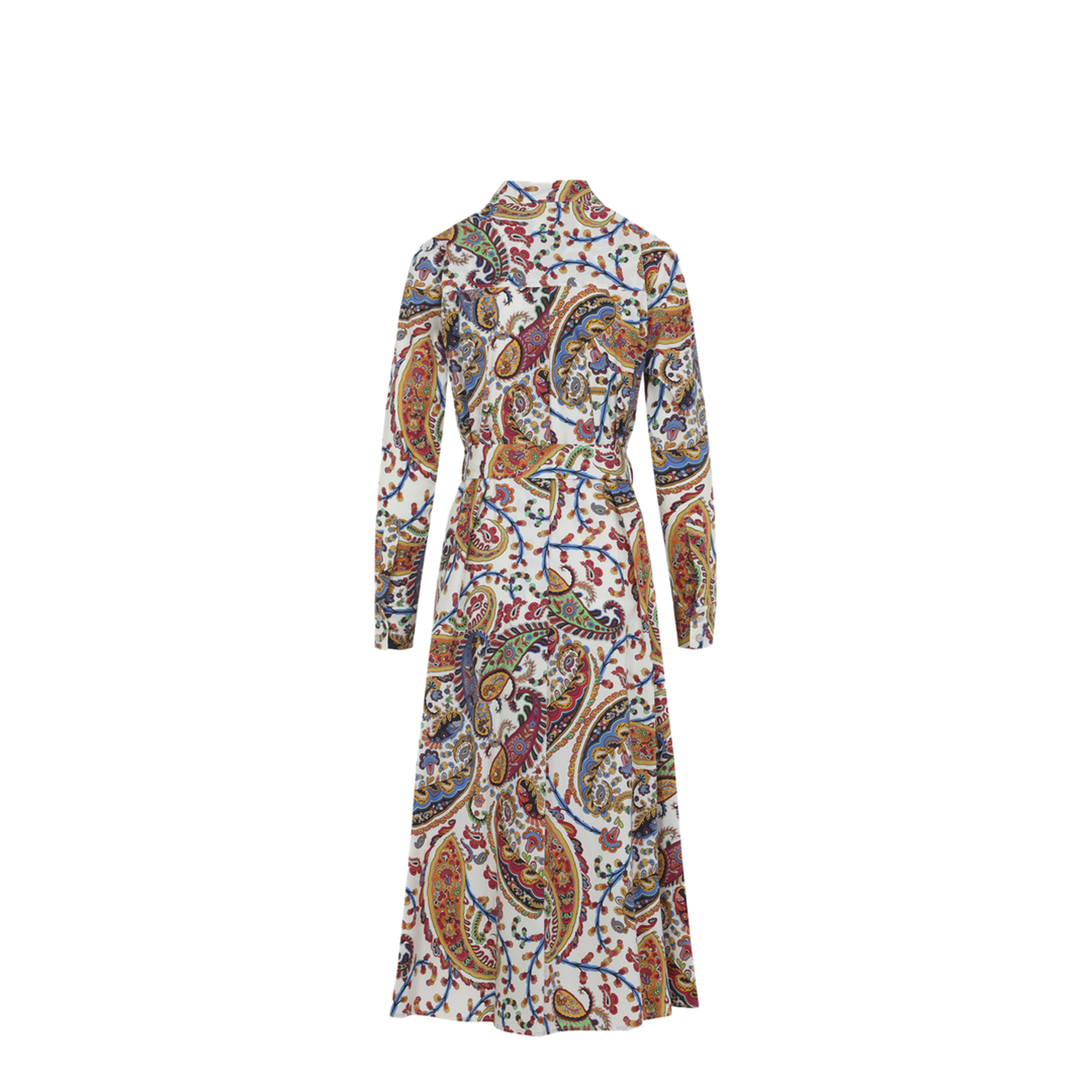 Belted Midi Dress - Image 4