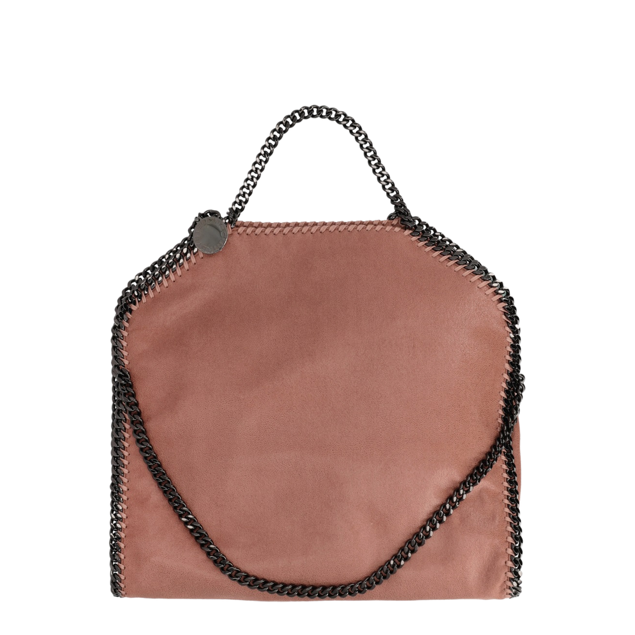 Falabella Medium Vegan Shaggy Deer Tote Bag - Antiqued Pink - Image 1