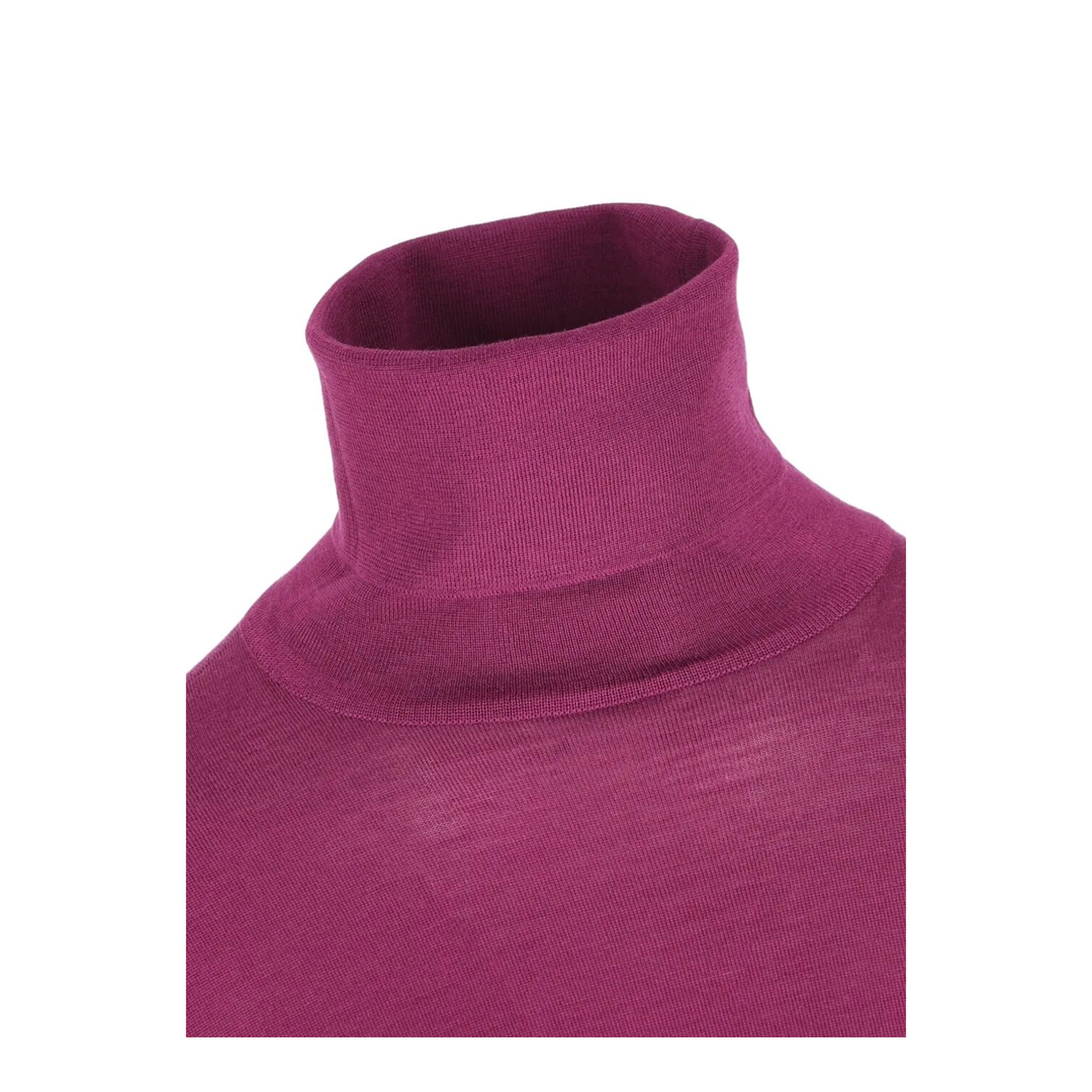 Roll-Neck Wool Sweater - Image 4