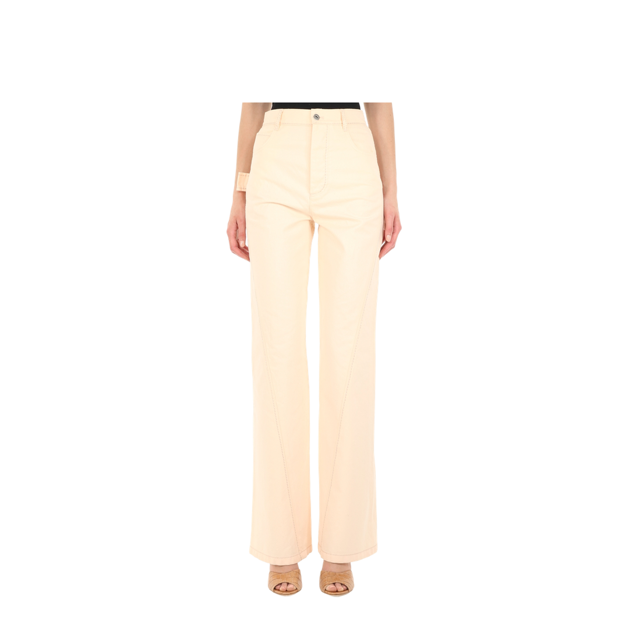 Pink Denim Jeans - Image 1