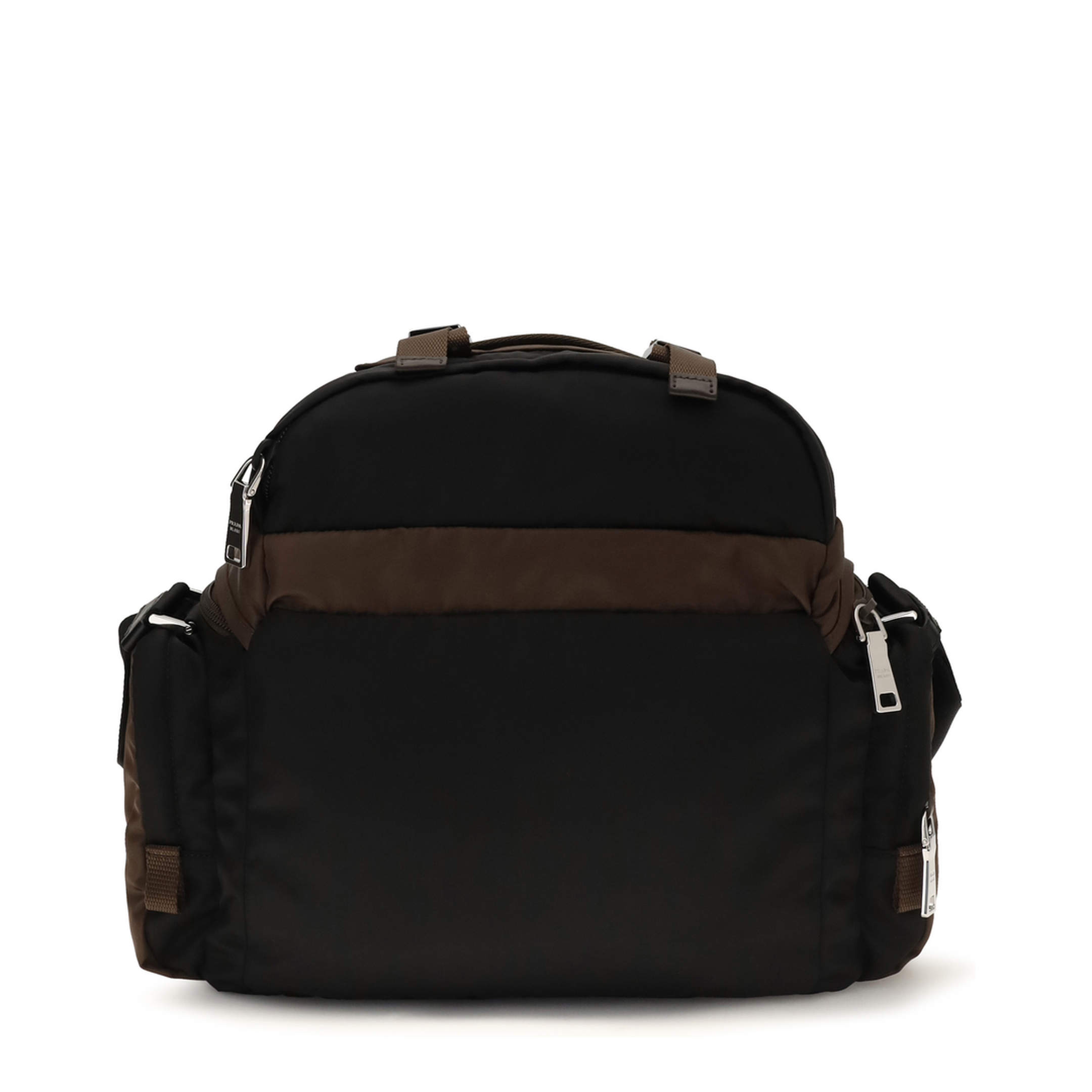 Bandoliera Medium Recycled Polyamide Shoulder Bag - Black - Image 2