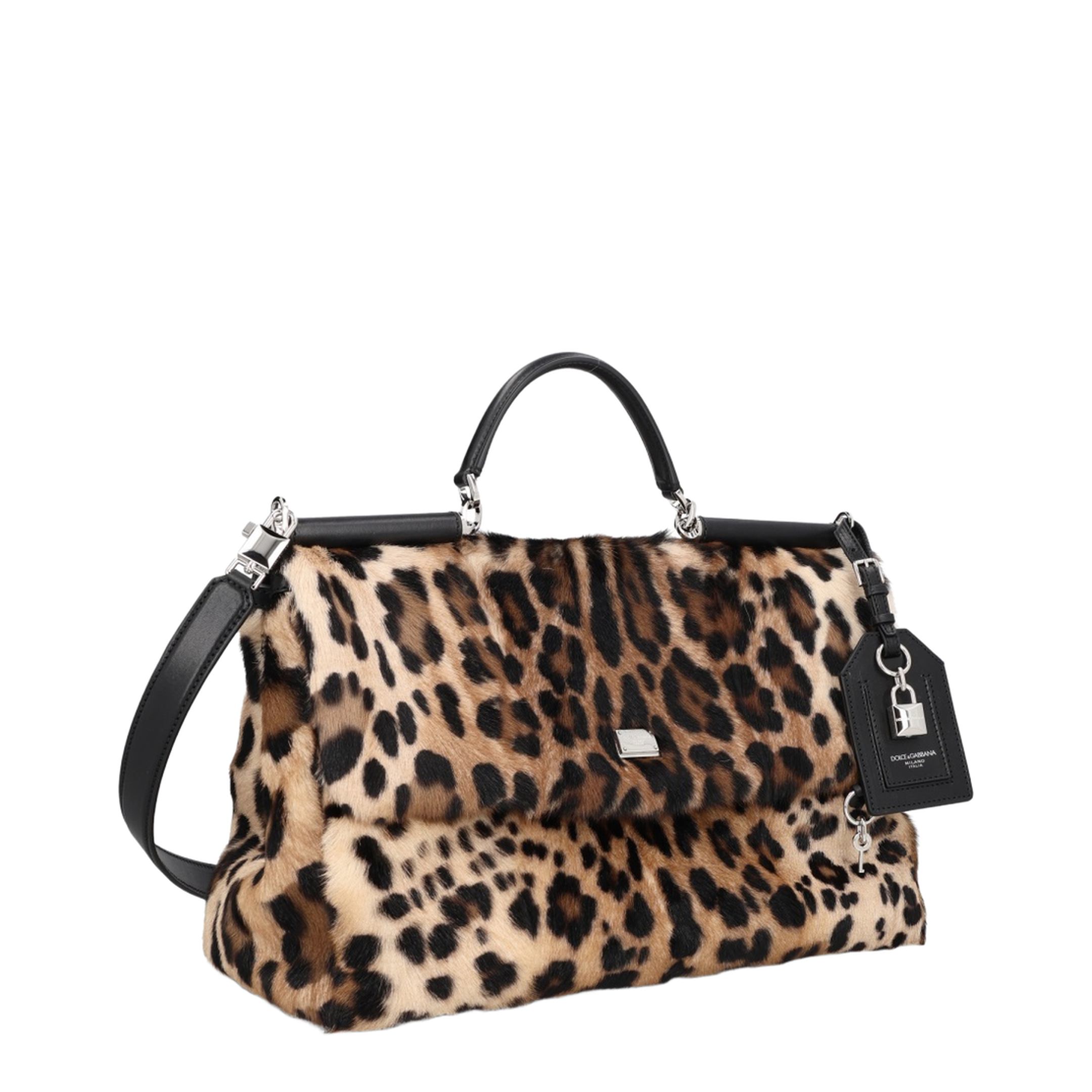 My Sicily Kid Leather Handbag - Brown - Image 2