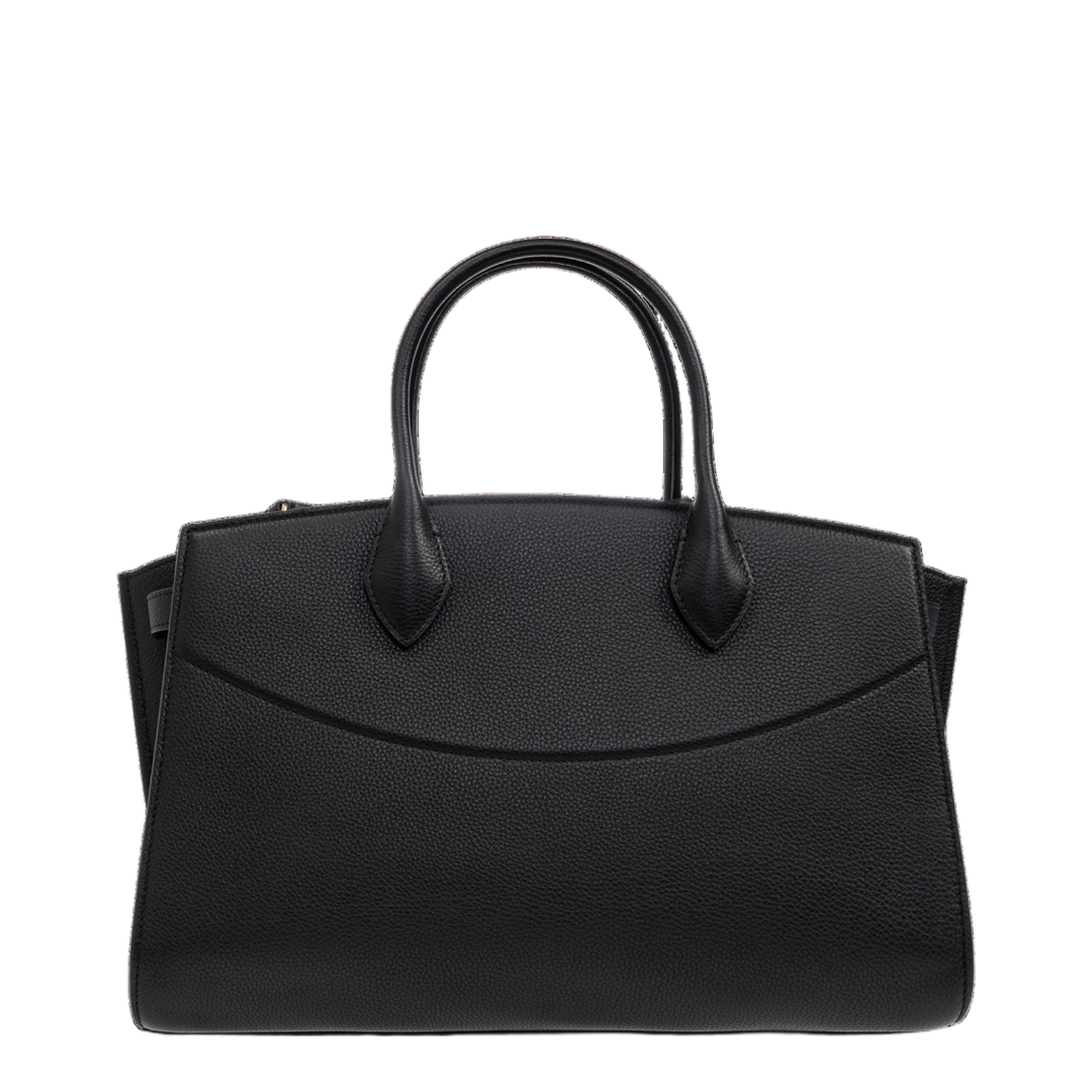 Studio Soft Large Calfskin Tote - Nero - Image 2