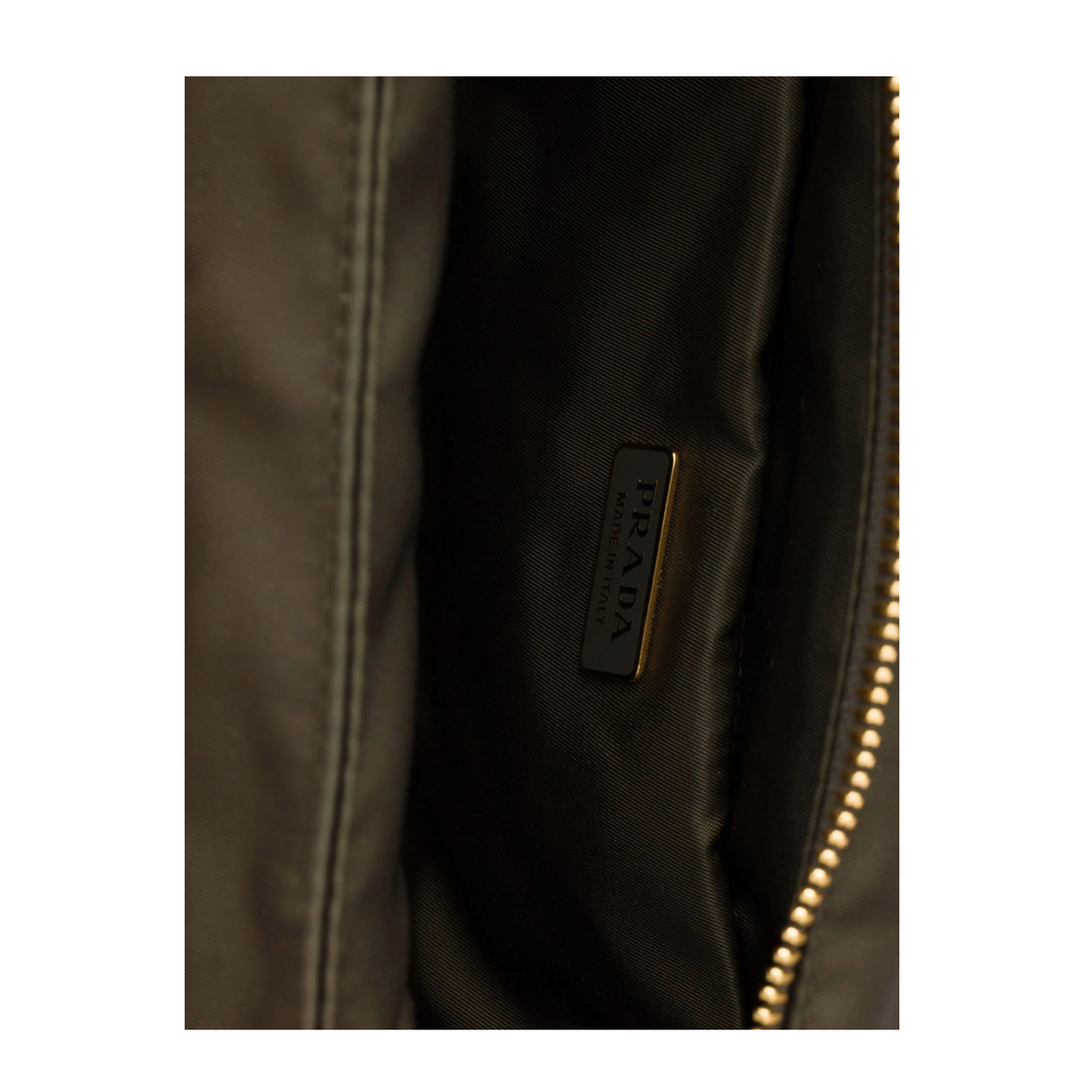 Explore Medium Re-Nylon Shoulder Bag - Black - Image 11