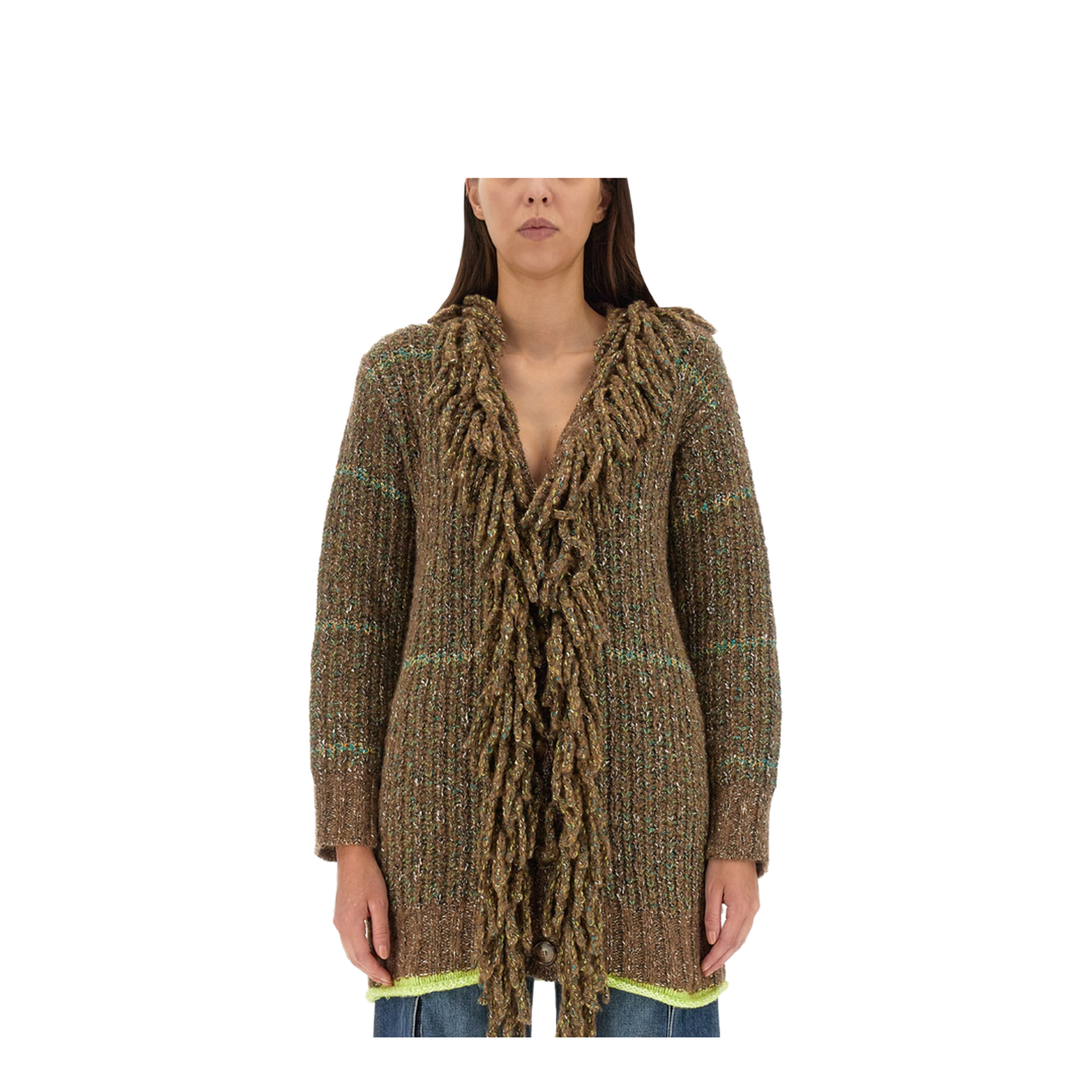 Wool Blend Cardigan - Image 1