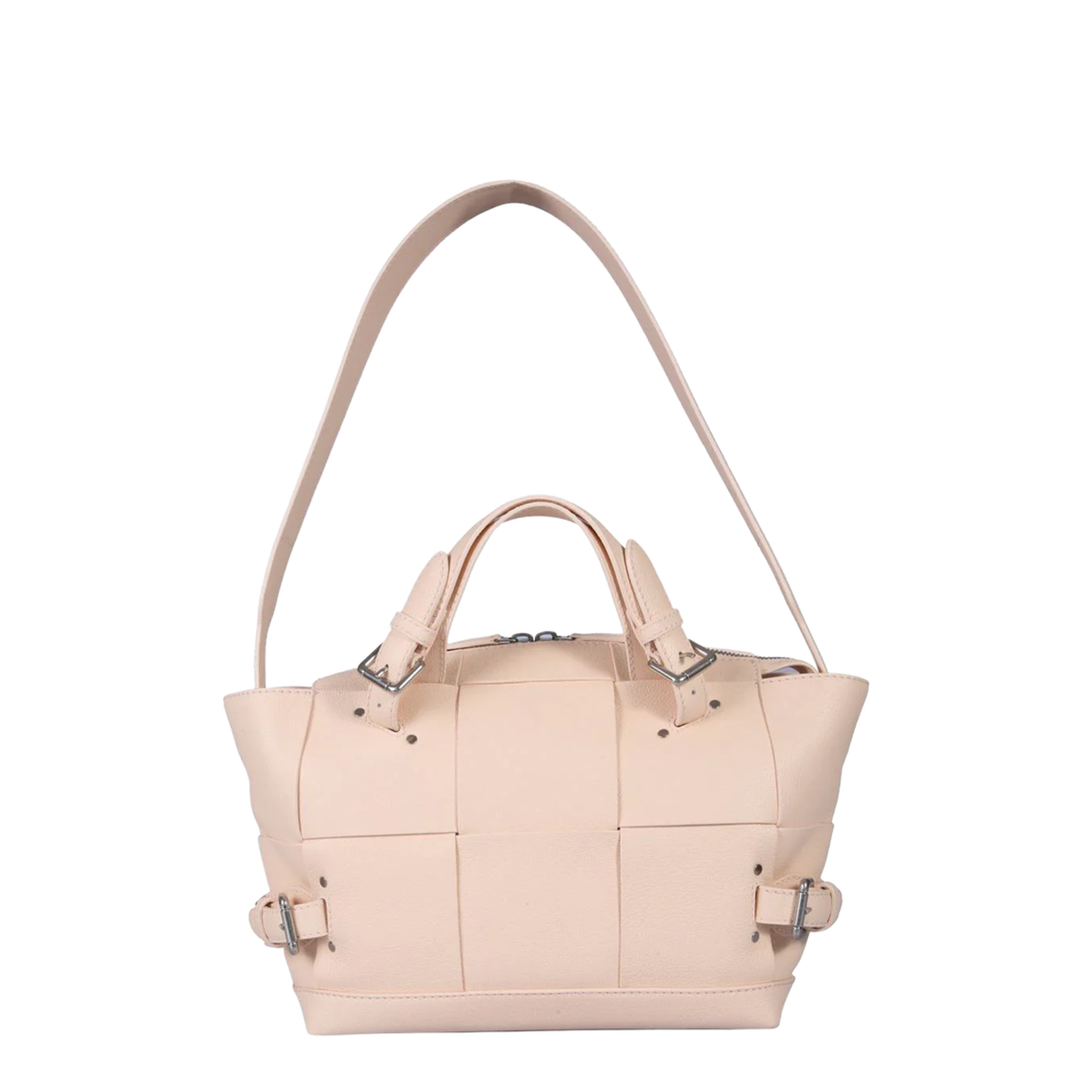 Arco Hobo Leather Handbags - Pink - Image 2