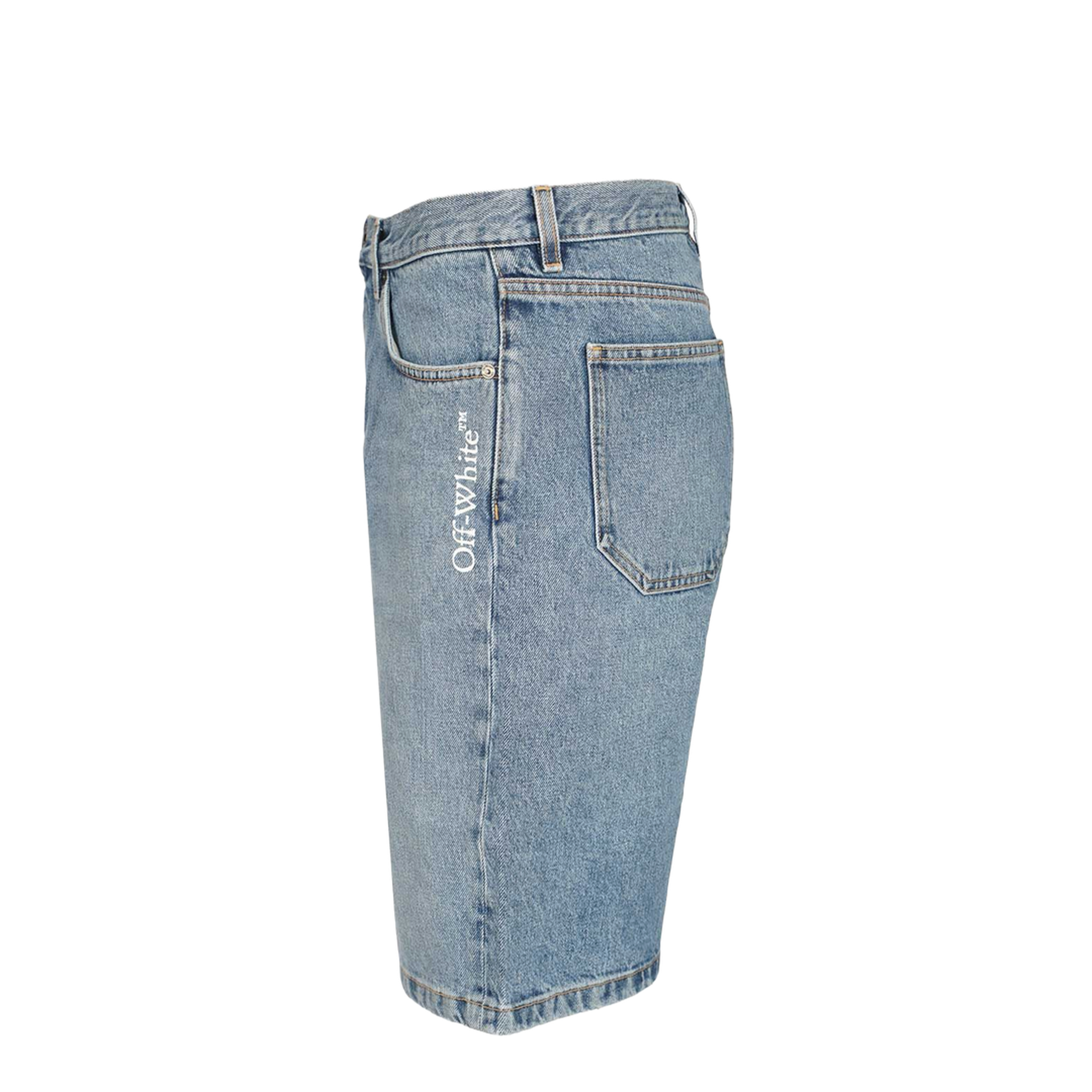 Half Arrow Den Shorts Light Medium Blue - Image 3