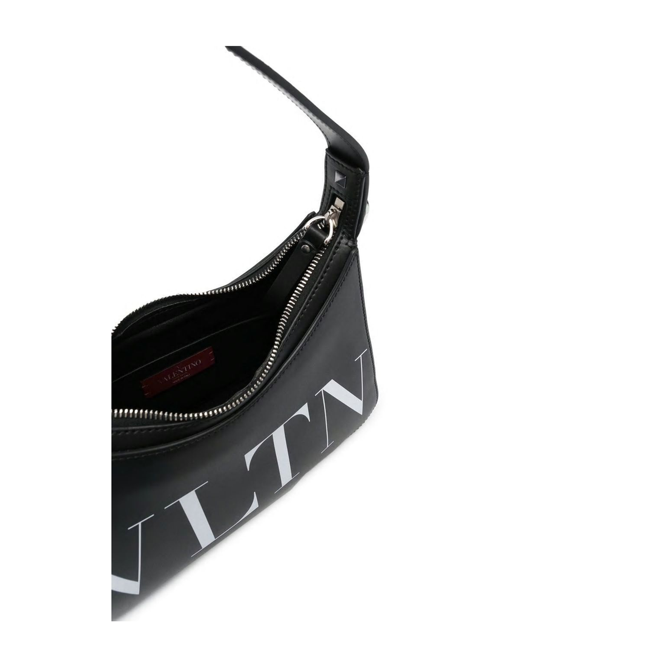 Black Leather Handbag - Image 5