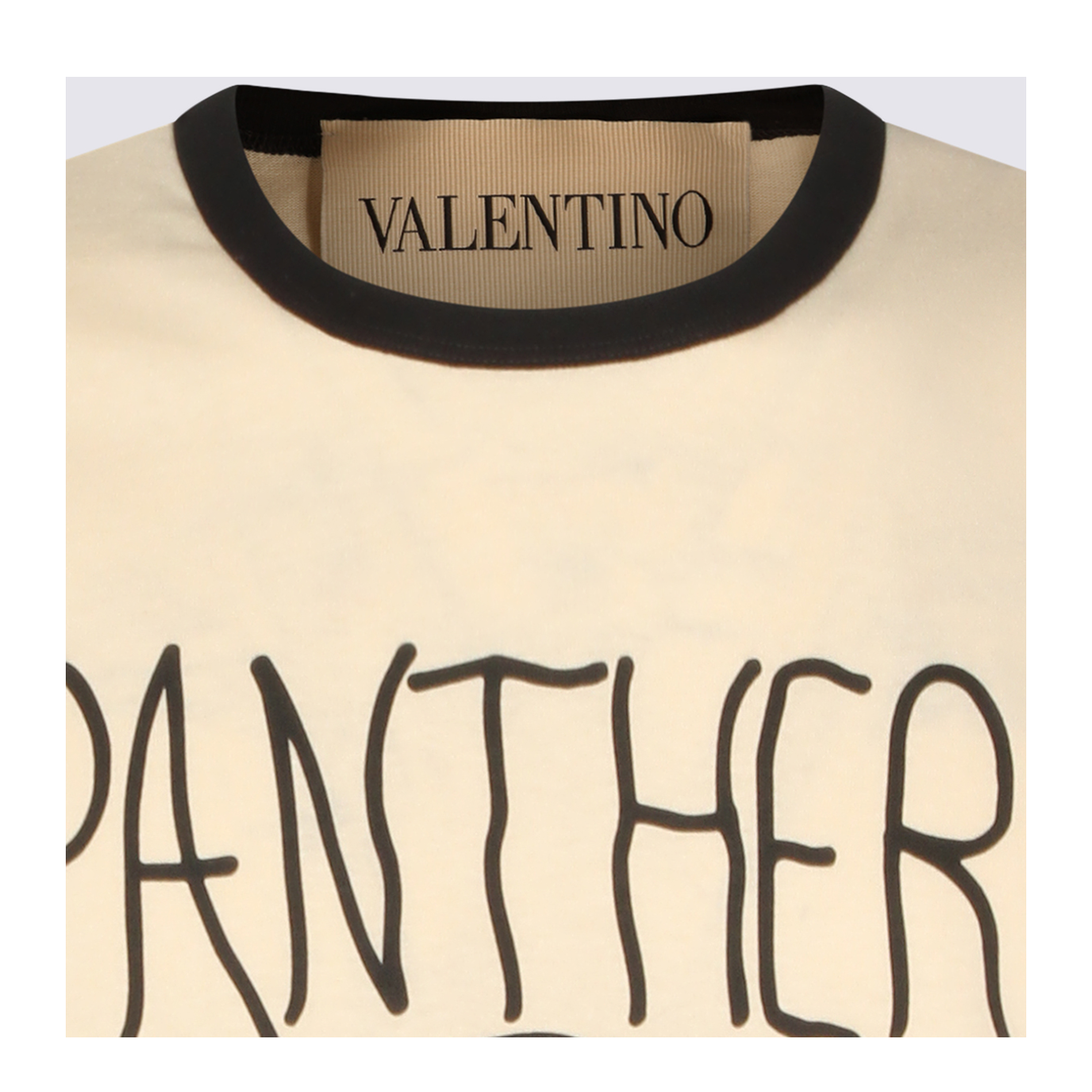 Beige Cotton T-Shirt - Image 6