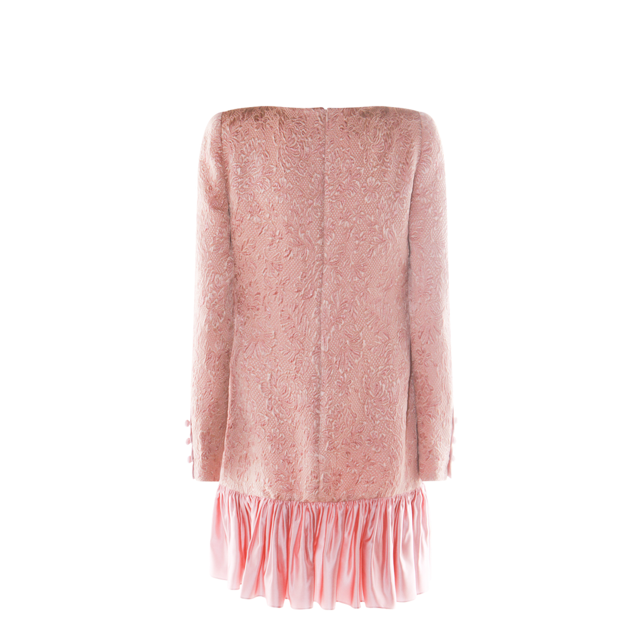 Pink Wool Dress - Image 3