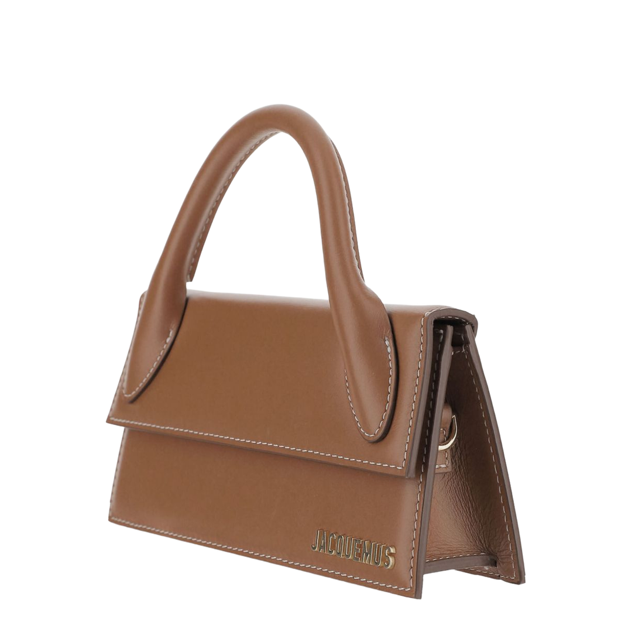 Le Chiquito Long Cow Leather Handbag - Light Brown - Image 2