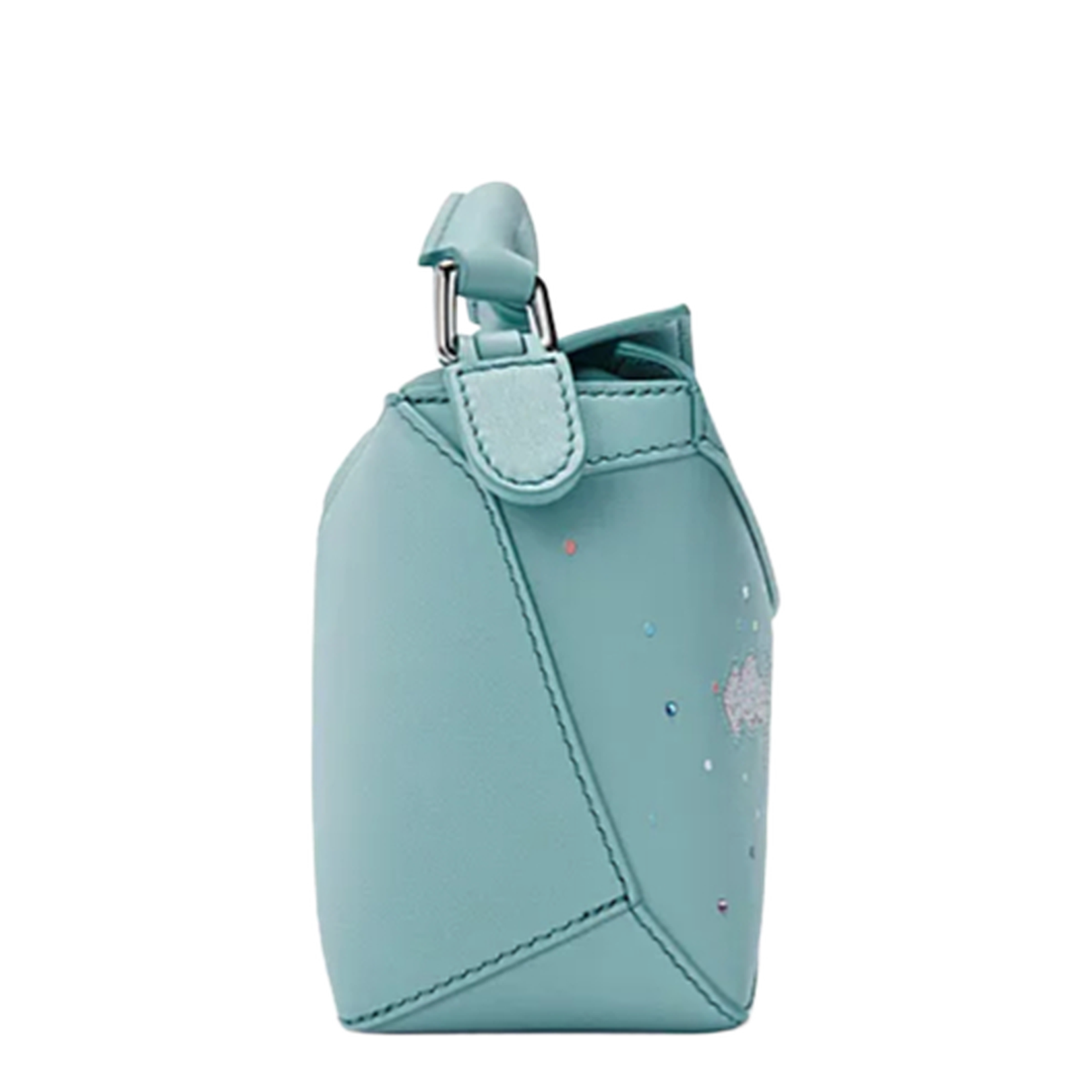 Light Blue Mini Puzzle Bag - Image 3