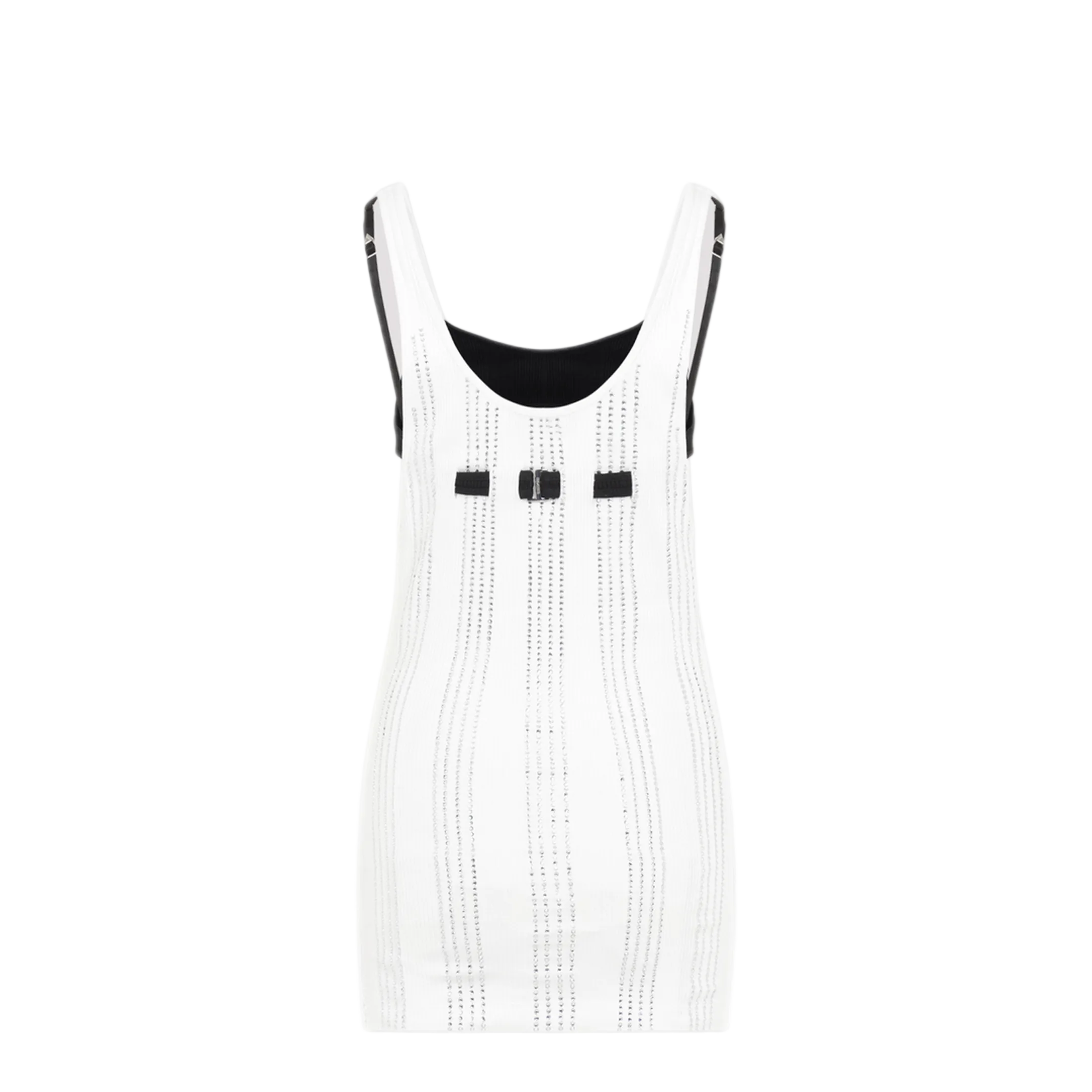 Flat Ribbed Jersey Tank Top - Image 4