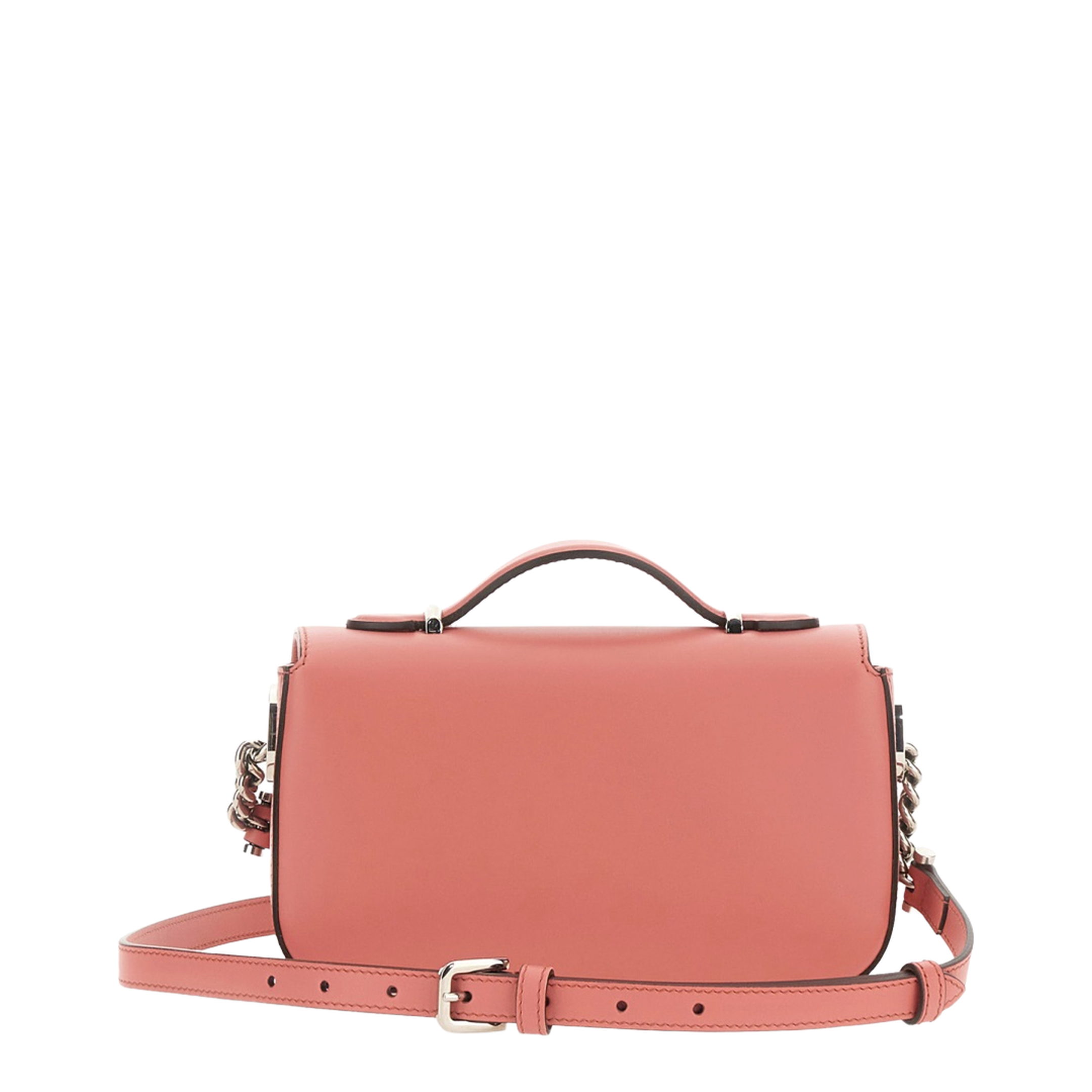 GG Milano Small Leather Crossbody Bags - Coral - Image 4