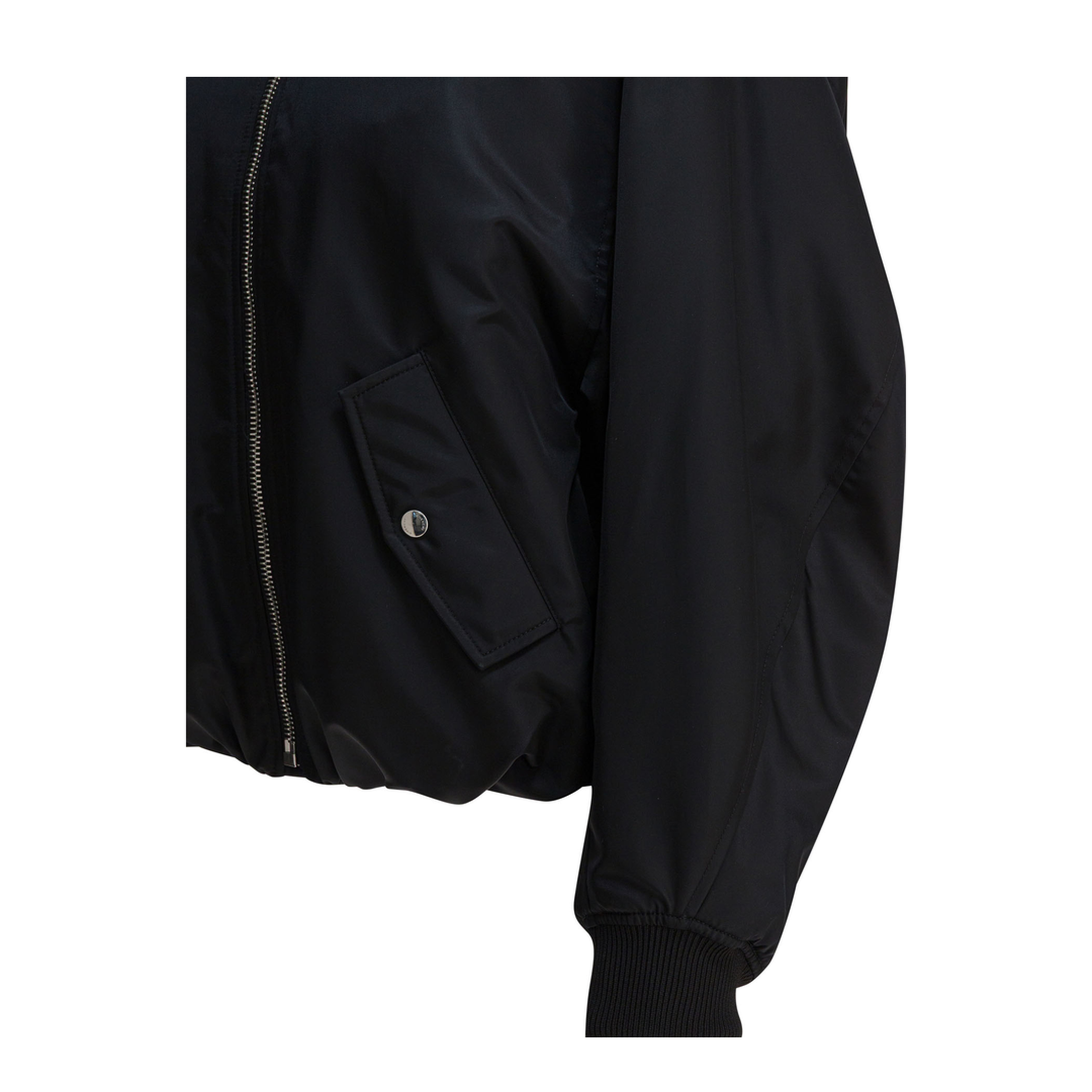 Nylon Bomber Jacket - Image 4