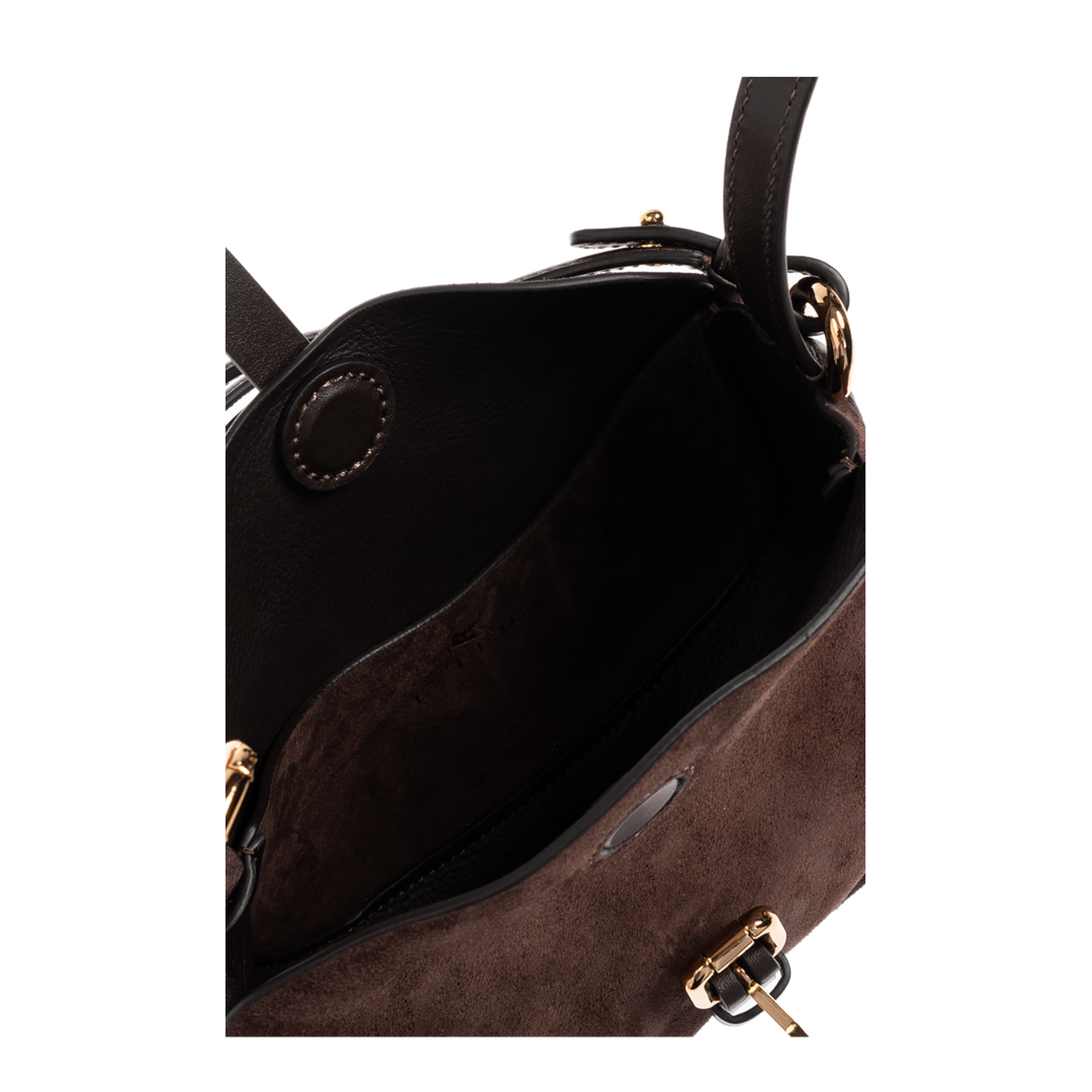 Pony Bag Small Suede Shoulder Bag - Brown - Image 5