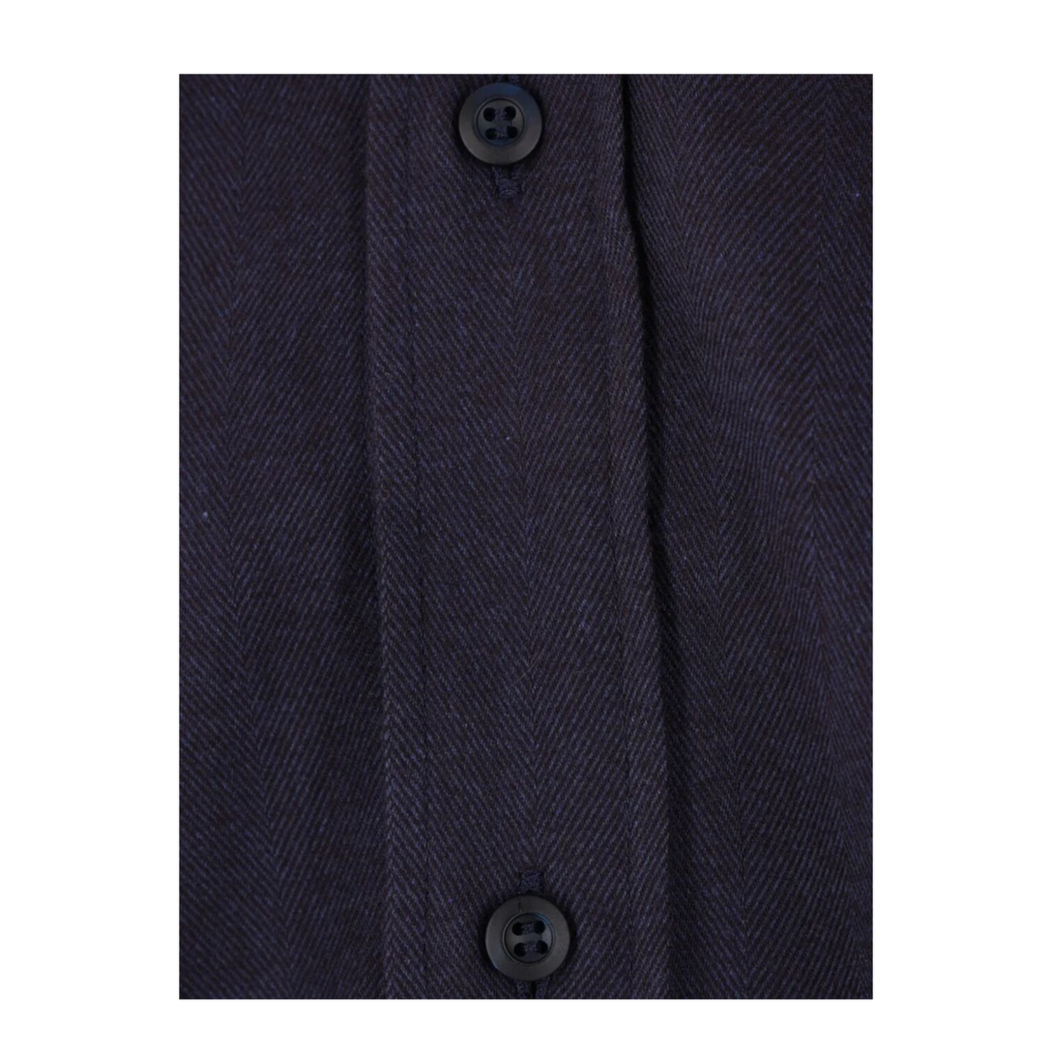 Herringbone Cotton Blend Shirt - Image 3
