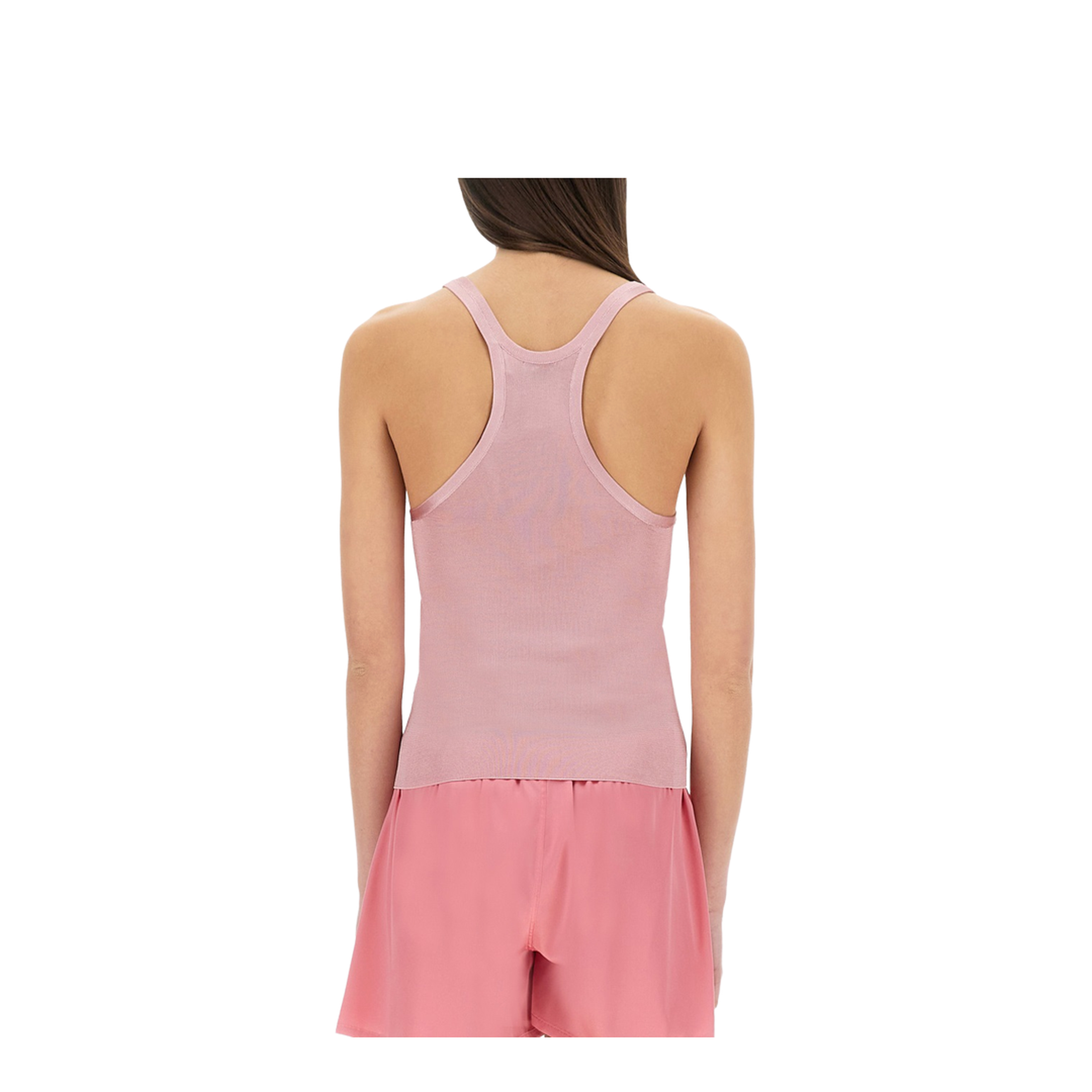 Silk Knit Tank Top - Image 3