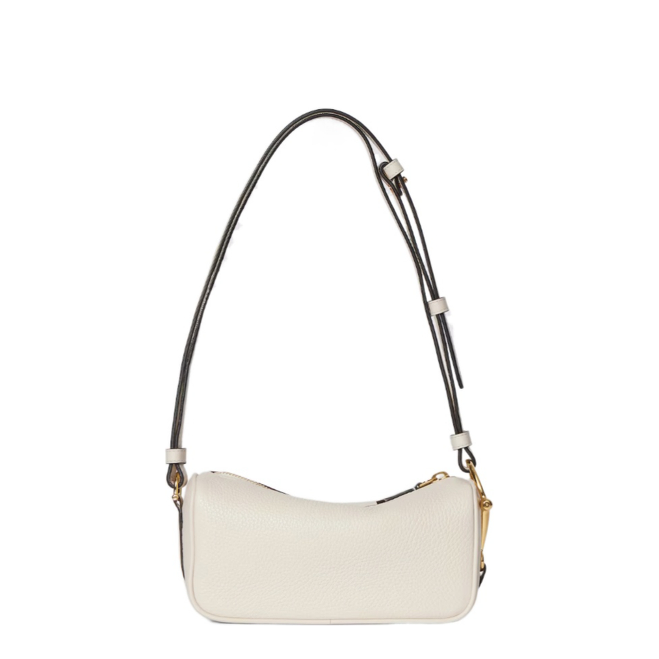 Half Horsebit Mini Soft Grain Leather Bag - Ivory - Image 5