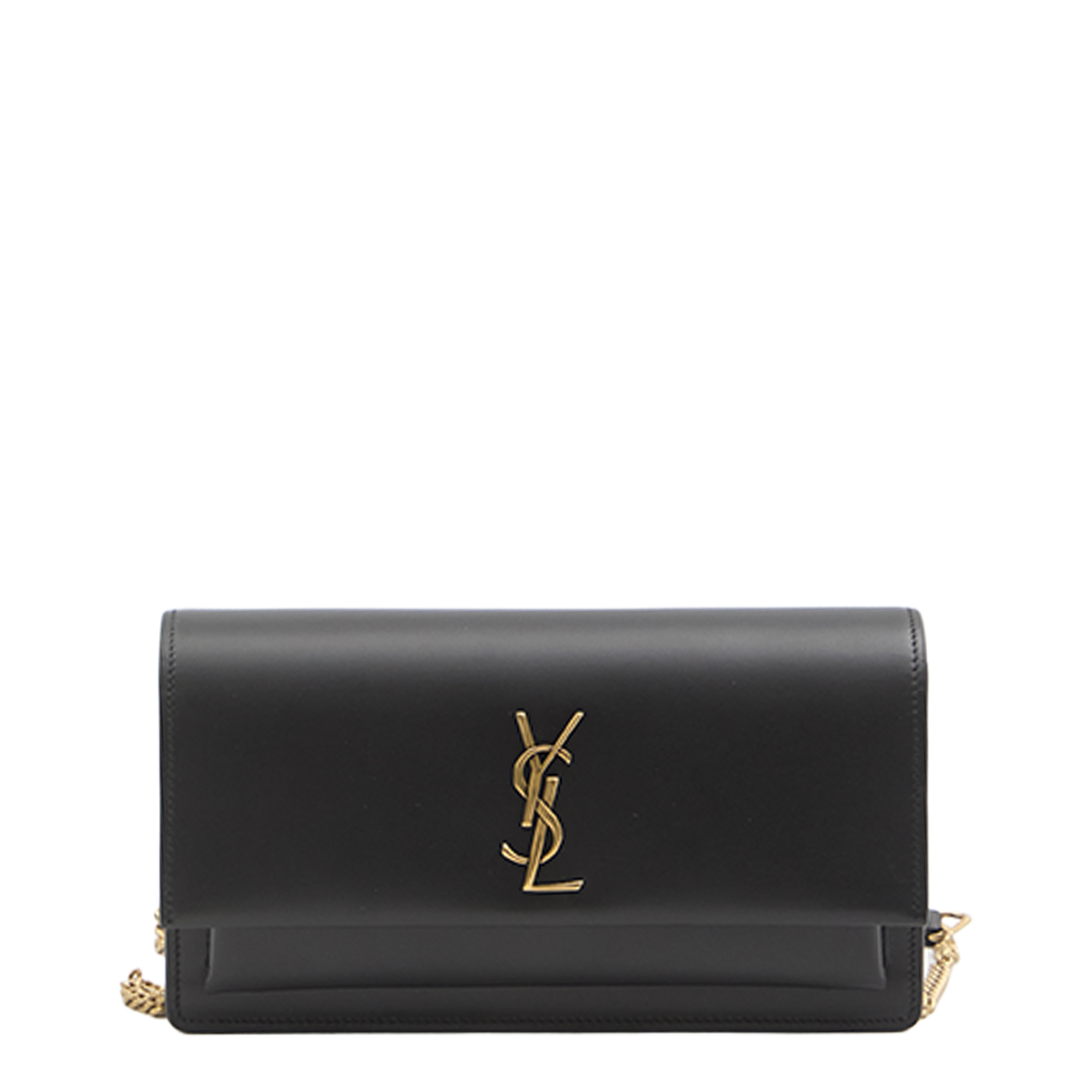 Box Small Lambskin Clutch - Noir - Image 1