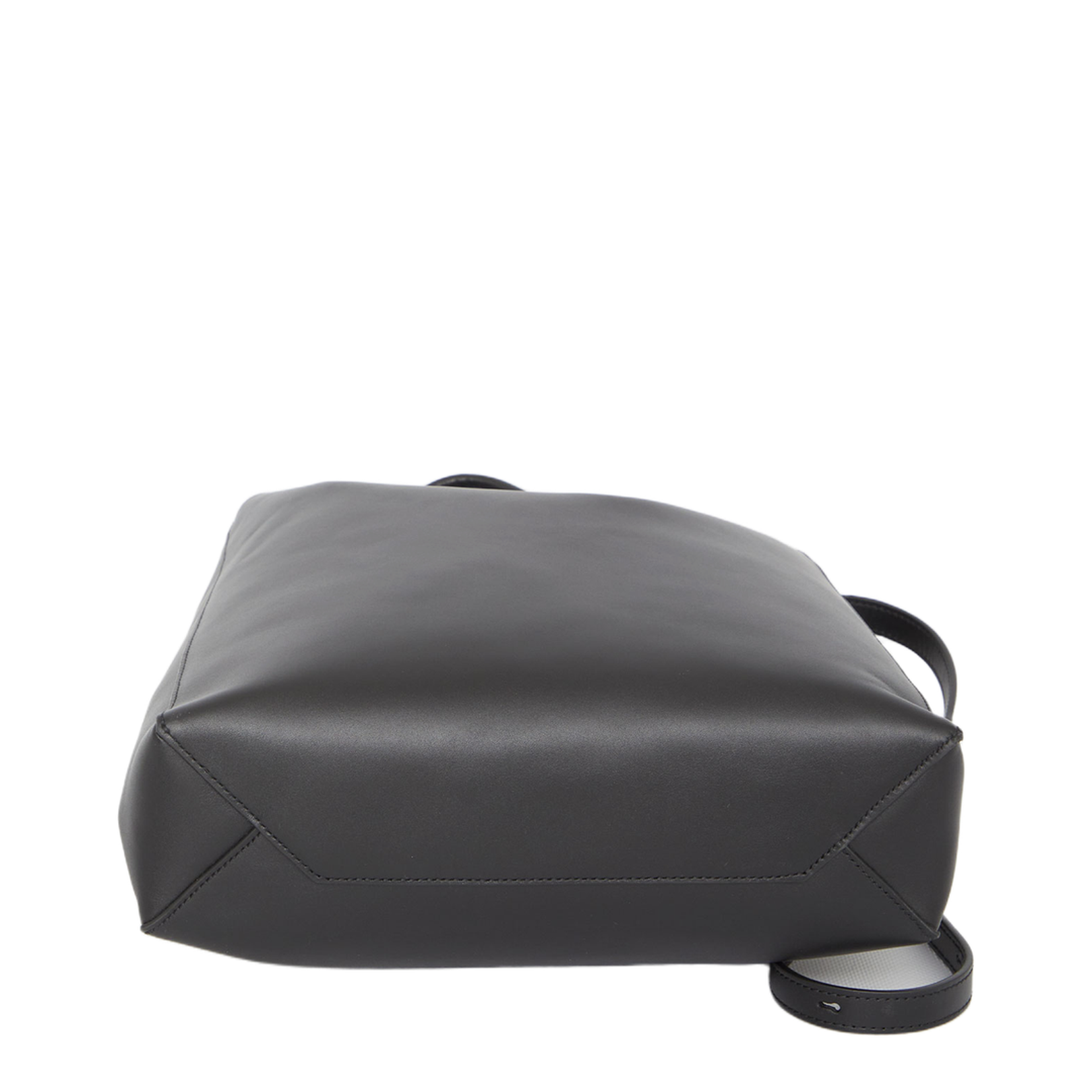 Knot-detail Leather Tote Bag - Image 5