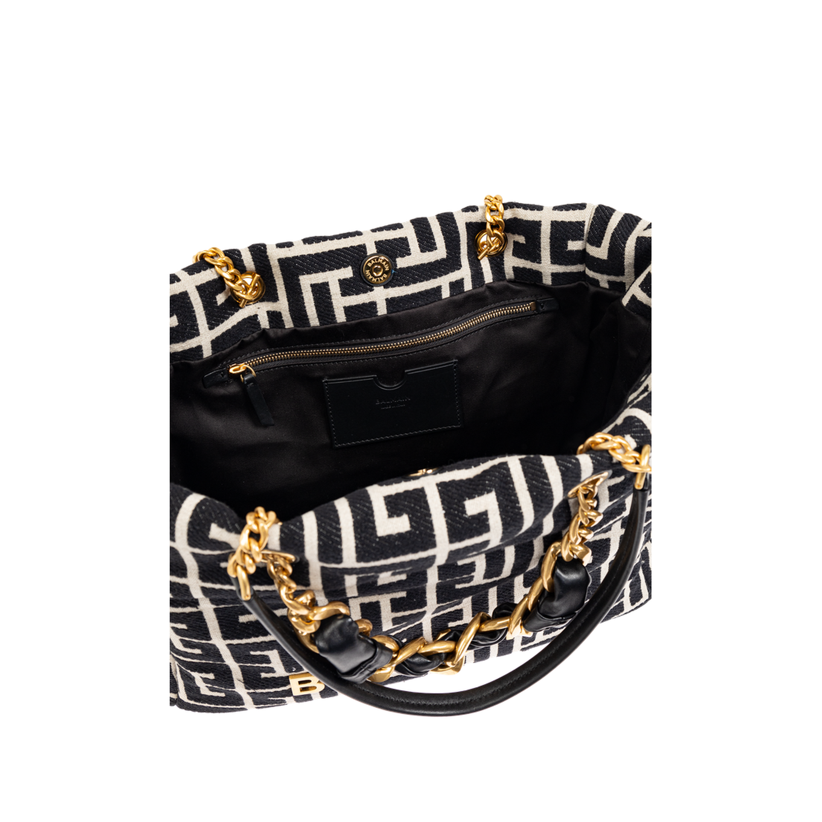 1945 Soft PB-monogrammed jacquard canvas tote bag - Image 4