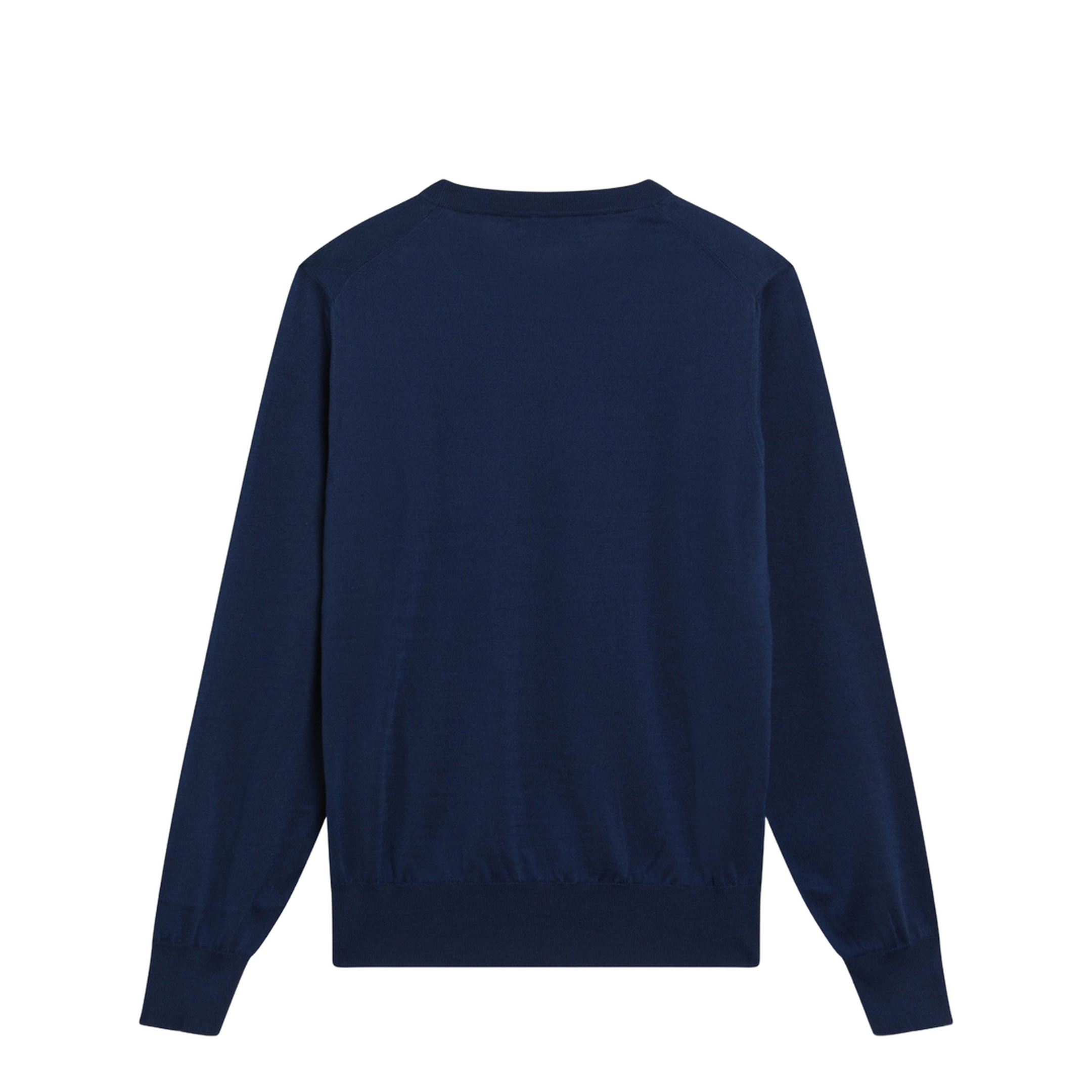 Blue Cotton Sweater - Image 2